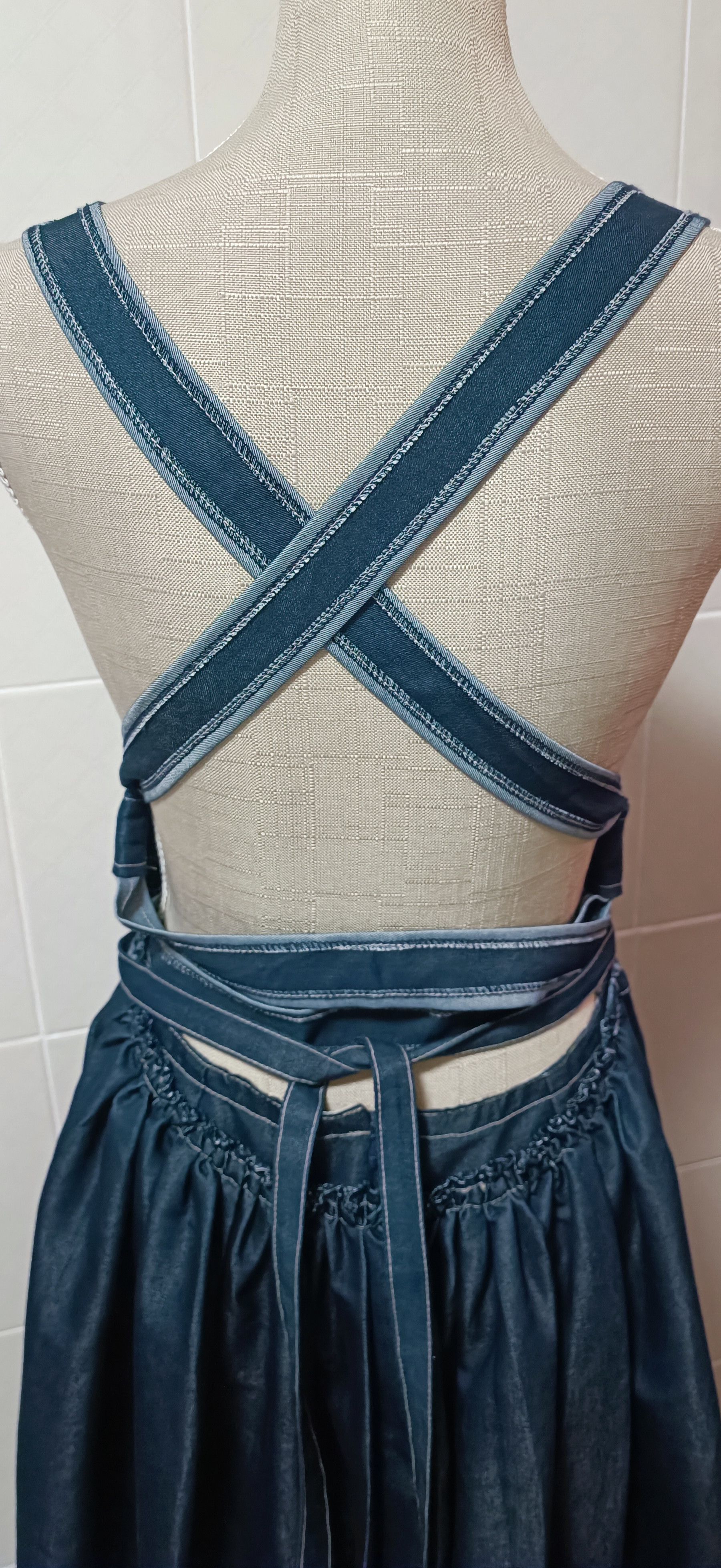 Jean Paul Gaultier 90's - Tank maxi dress Size M / US 6-8 / IT 42-44 - 20 Thumbnail
