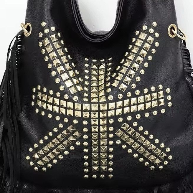 Other Gothic Boho Large Punk Cross Shoulder Bag Size ONE SIZE - 4 Thumbnail