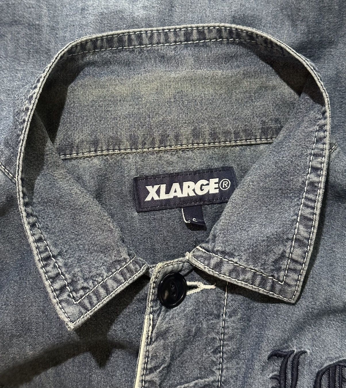 Xlarge XLARGE DENIM SHIRT #91 Size US S / EU 44-46 / 1 - 6 Thumbnail