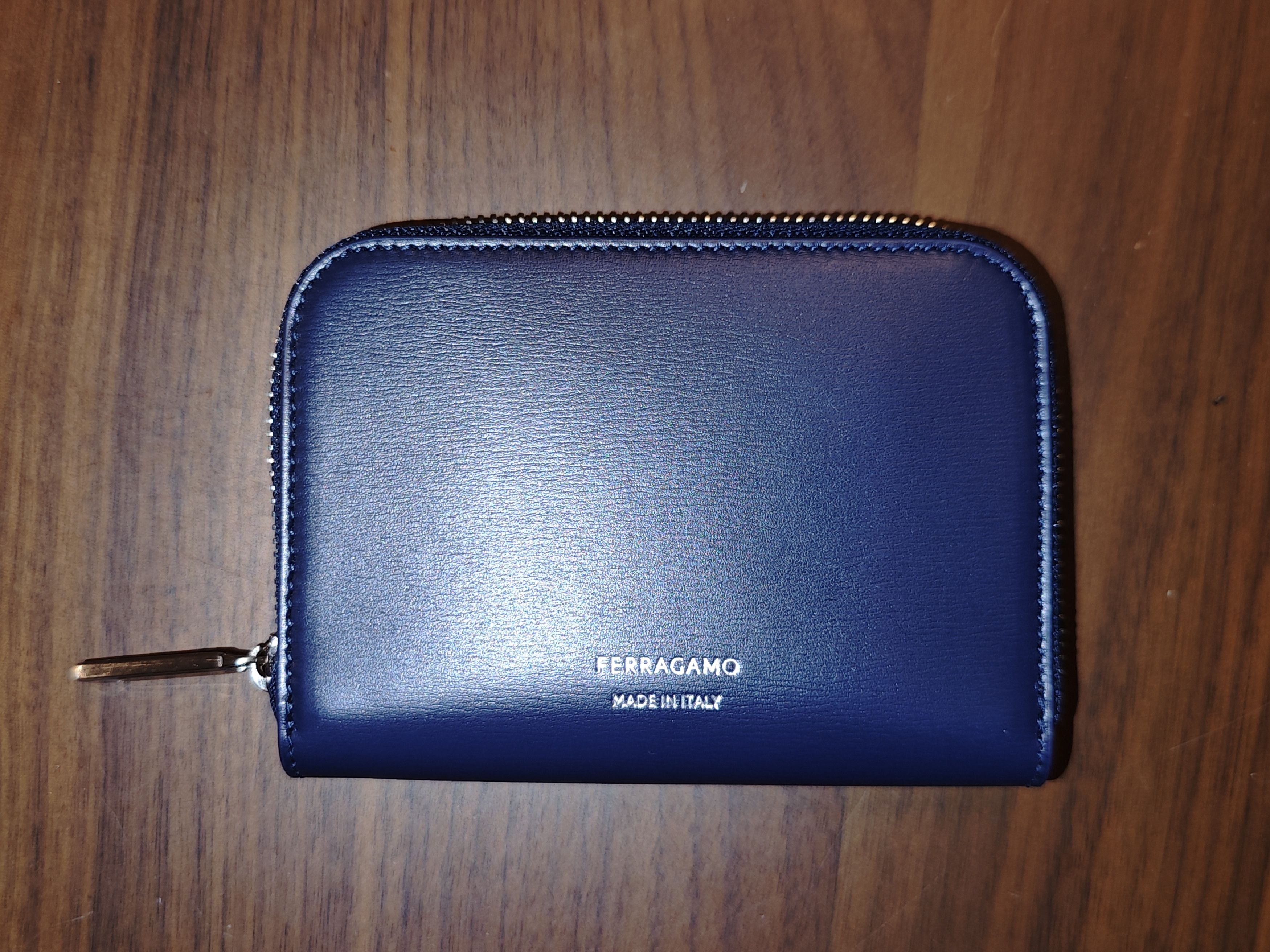 Salvatore Ferragamo Zipper Leather Wallet - Made in Italy Size ONE SIZE - 10 Thumbnail
