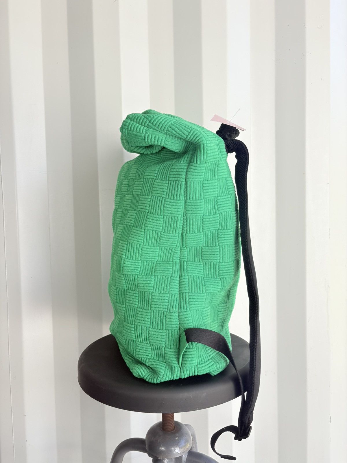Bottega Veneta Foldover Intreciatto Knit Backpack Size ONE SIZE - 4 Thumbnail