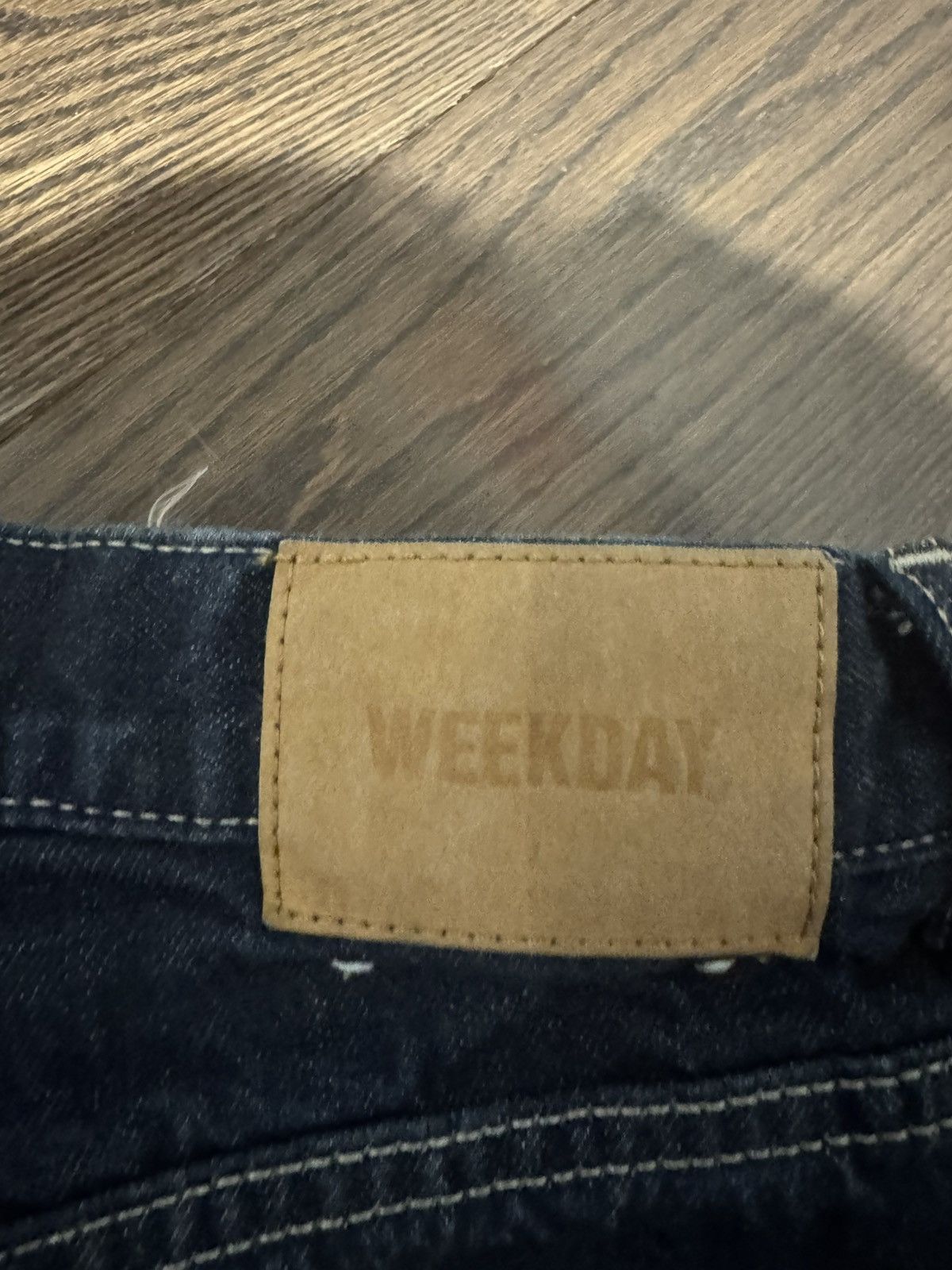 Weekday WEEKDAY INDIGO BAGGY ASTRO JEANS Size US 32 / EU 48 - 3 Thumbnail