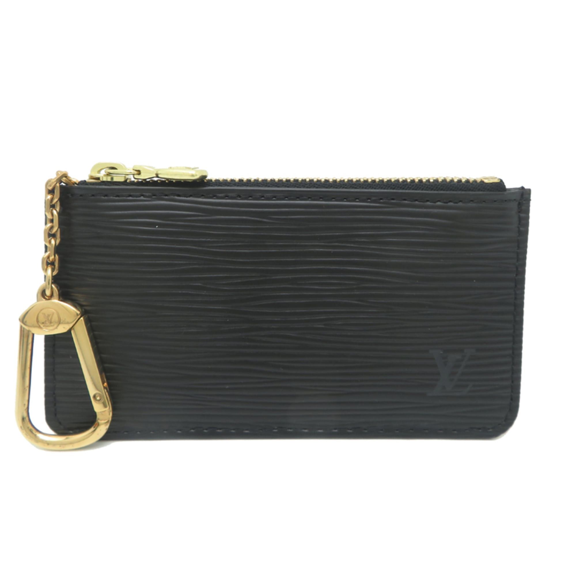 Louis Vuitton Louis Vuitton Pochette Clé Women's/Men's Wallet/Coin Case M63802 (Discontinued) Epi Leather, Black Size ONE SIZE - 1 Thumbnail