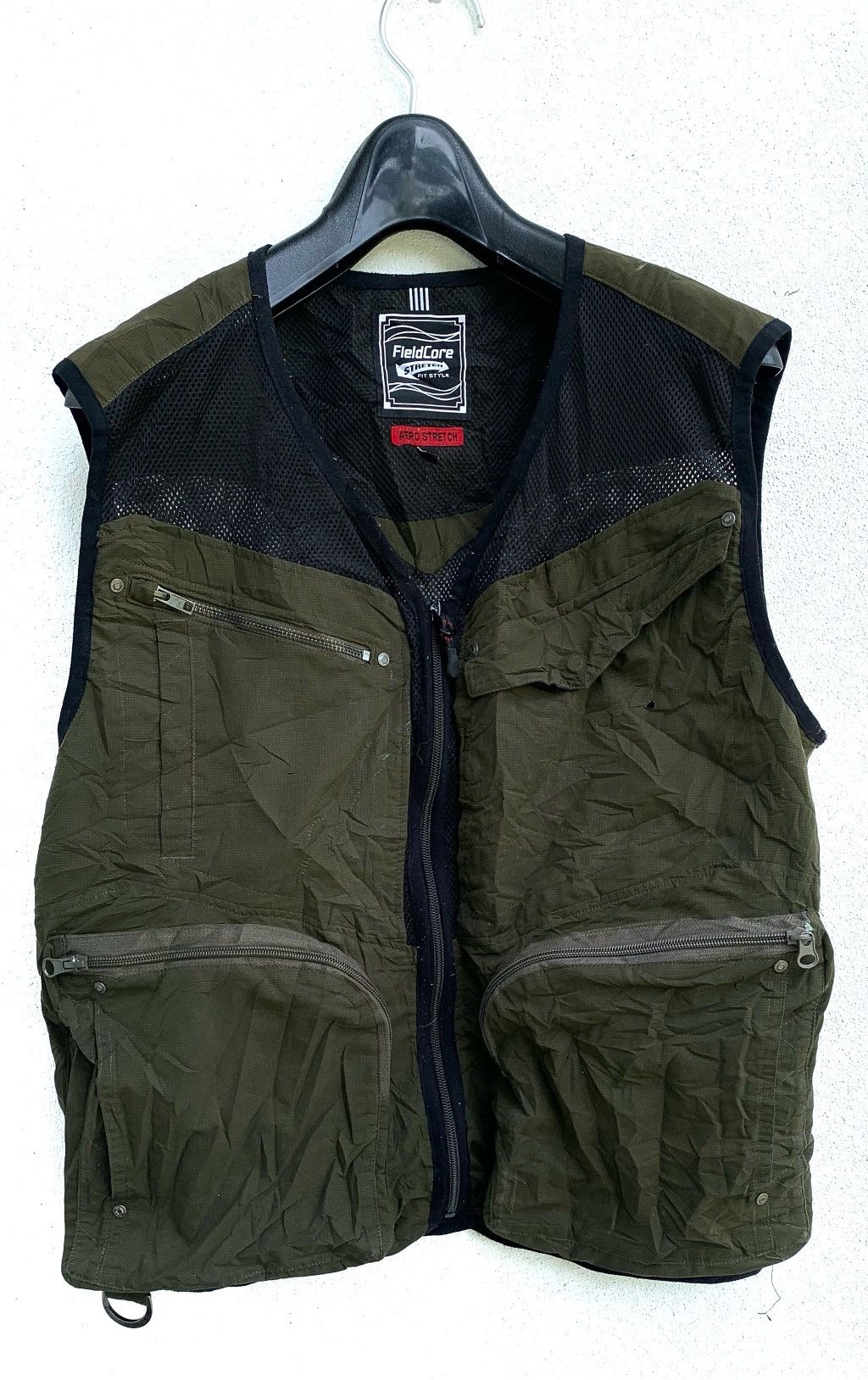 Vintage FIELDCORE AERO STRETCH Zipper Vests