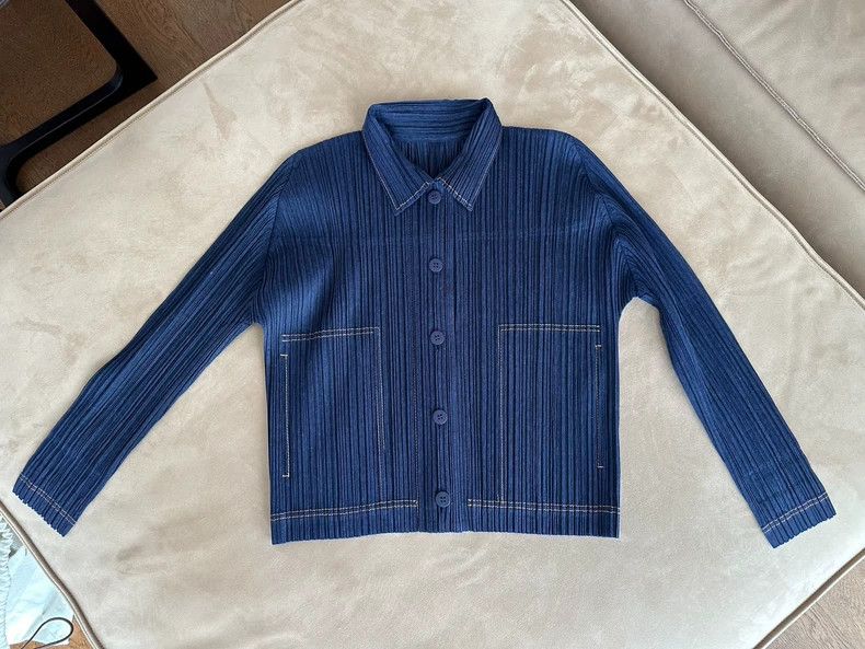 Issey Miyake denim jacket