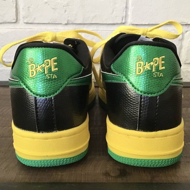 Bape × Nigo Snake BAPE STA sneakers Jamaica color a bathing ape NIGO Size US 8 / EU 41 - 5 Thumbnail