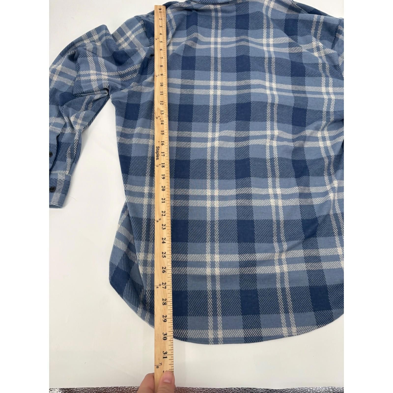 Quince Quince Men Stretch Sweater Fleece Shirt Brown XL Size US XL / EU 56 / 4 - 4 Thumbnail