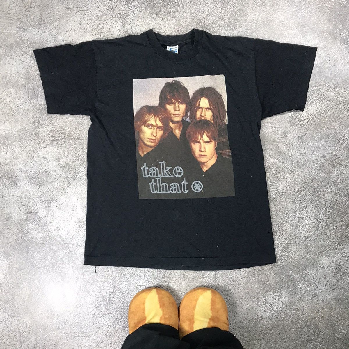 Band Tees VINTAGE Y2K BAND TEE TAKE THAT UK SUMMER TOUR 95 90s Size US L / EU 52-54 / 3 - 1 Thumbnail