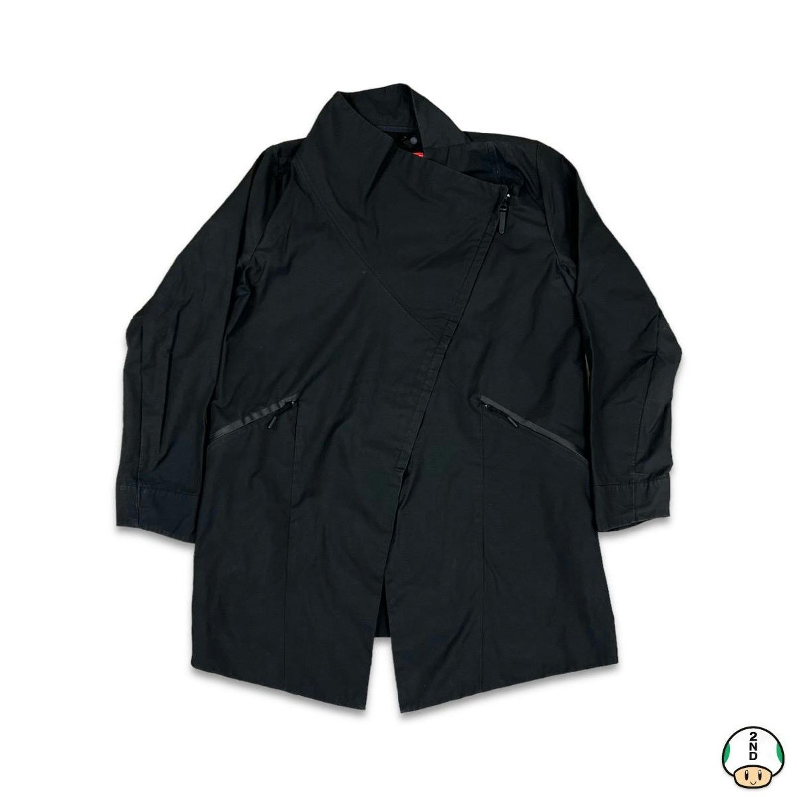Nike × Vintage Nike Sportswear Jacket Medium Swoosh Cross Zip Windbreaker Size US M / EU 48-50 / 2 - 1 Thumbnail