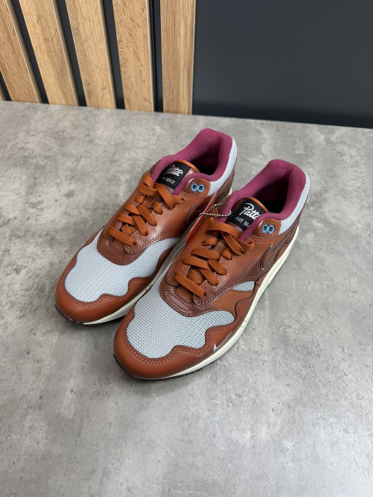 Nike Nike Air Max 1 Patta The Next Wave Dark Russet Size US 10 Size US 10 / EU 43 - 6 Thumbnail