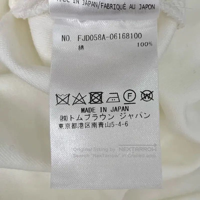 Thom Browne Thom Browne White Cotton Dress for Women . Size M / US 6-8 / IT 42-44 - 7 Thumbnail