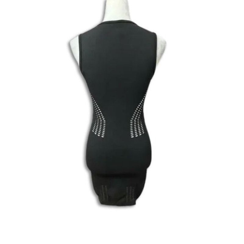 Other Iets Frans Bodycon Dress Edgy Sleeveless Cutout Black M NWOT Size M / US 6-8 / IT 42-44 - 4 Thumbnail