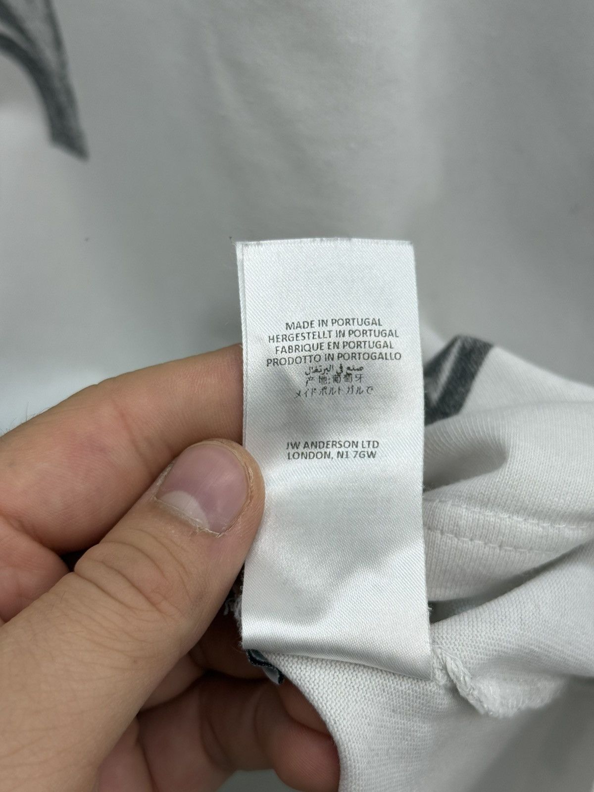 JW Anderson JW Anderson JW Anderson Ghotic Panel Printed Cotton Tee Size US M / EU 48-50 / 2 - 7 Thumbnail