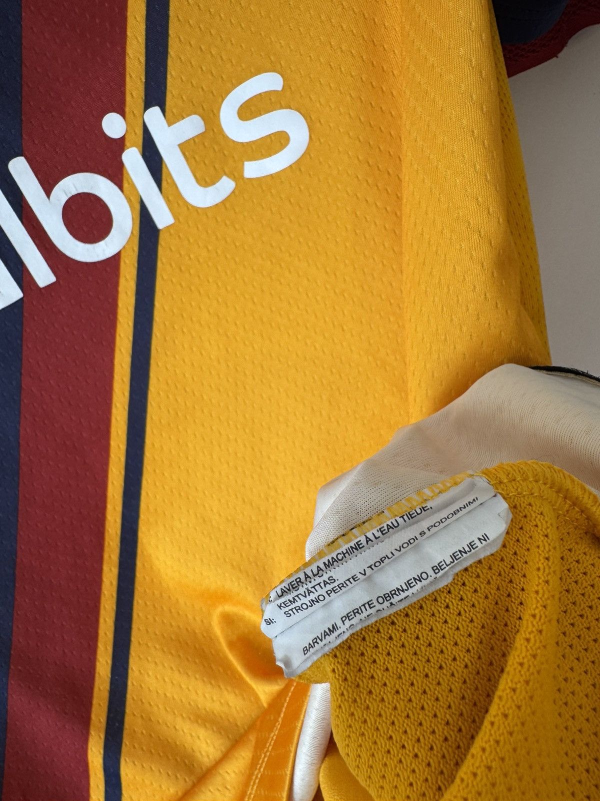 New Balance Roma 2021-2022 Third Soccer Jersey Football Shirt Kit Size US S / EU 44-46 / 1 - 20 Thumbnail