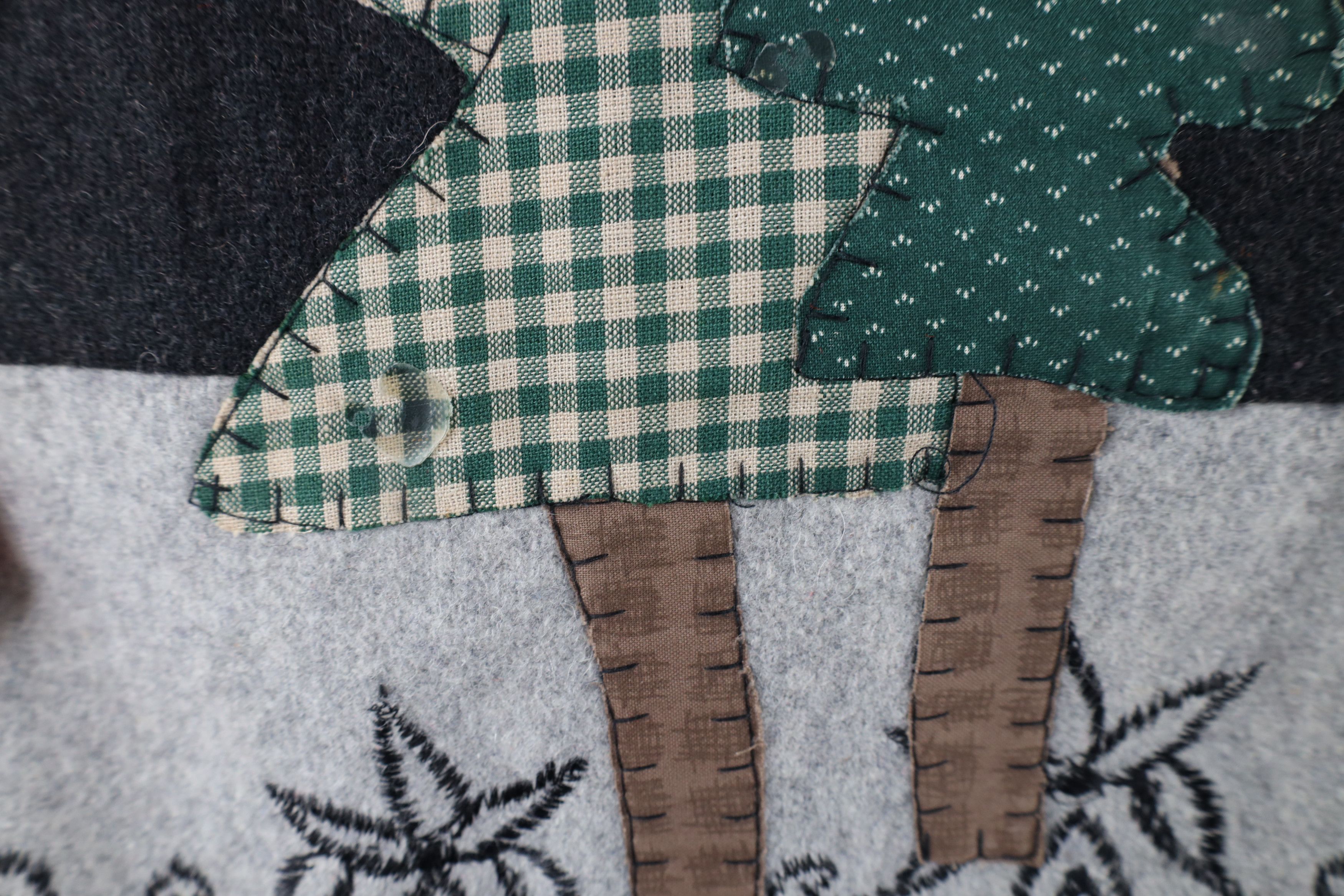 Vintage Vintage 90s Streetwear Christmas Patchwork Vest Jacket Size L / US 10 / IT 46 - 9 Thumbnail