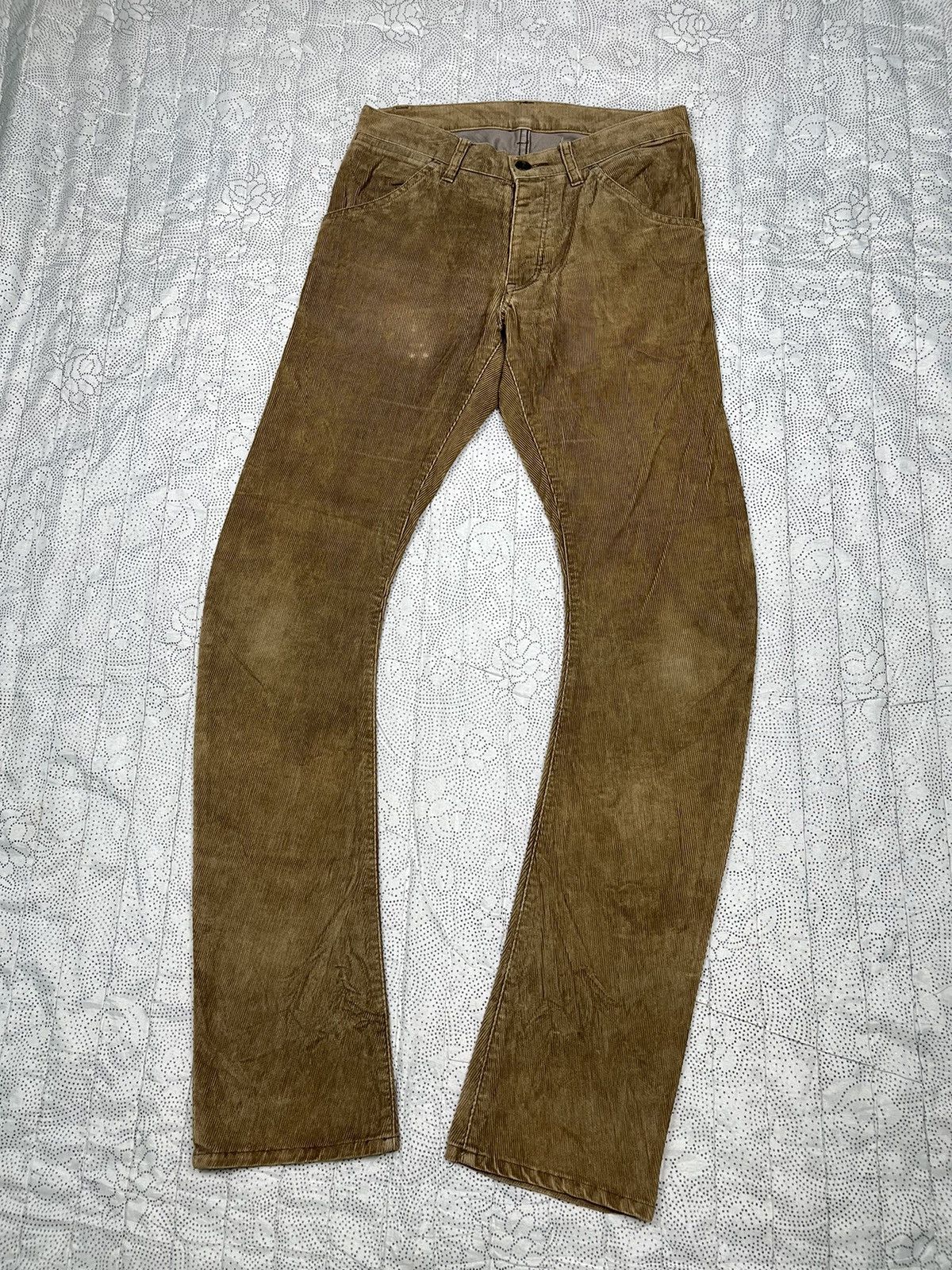 Attachment Kazuyuki Kumagai Attachment Curve Corduroy Bondage Pants Size US 30 / EU 46 - 2 Thumbnail