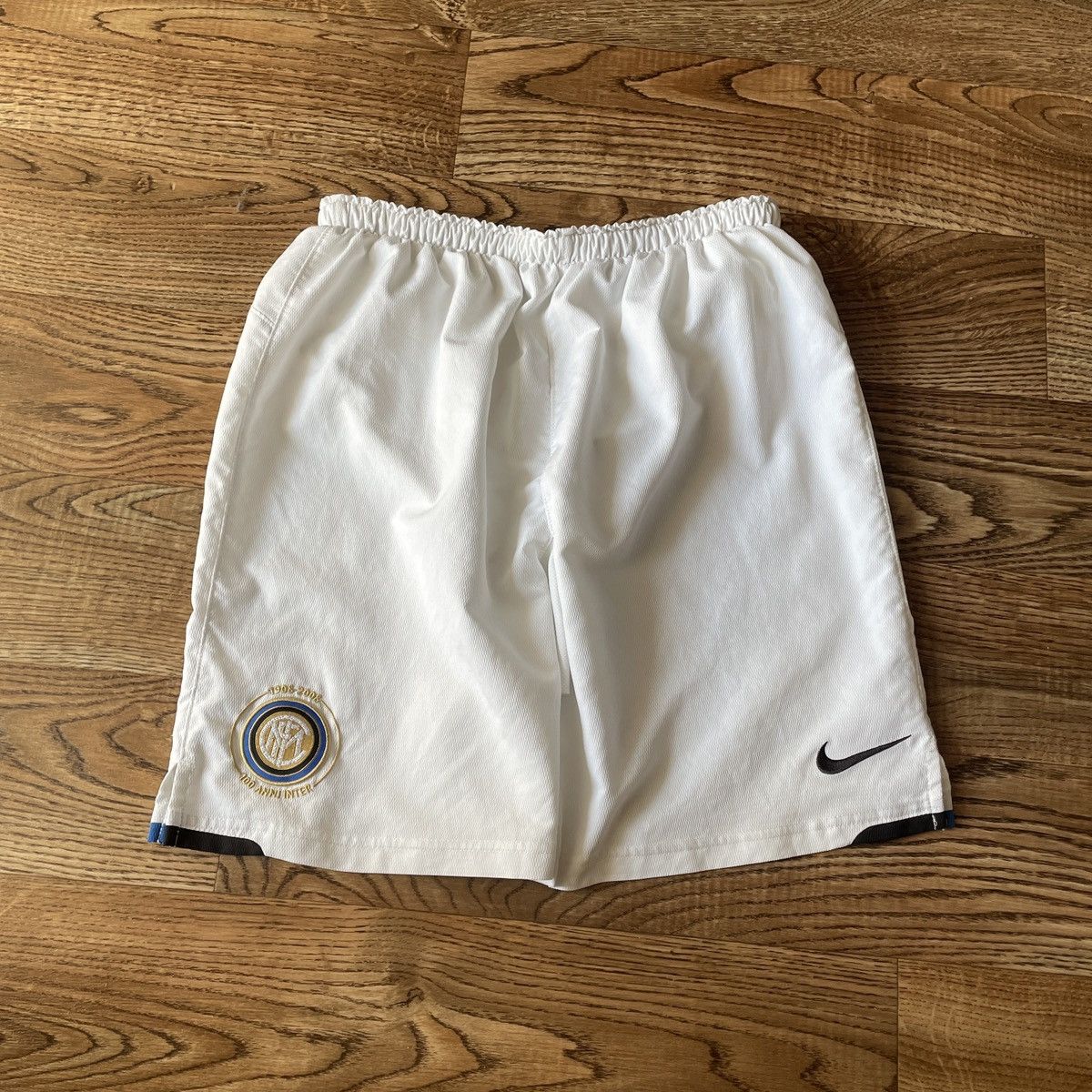Nike Nike FC Inter Milan Soccer Shorts White Size US 30 / EU 46 - 1 Thumbnail