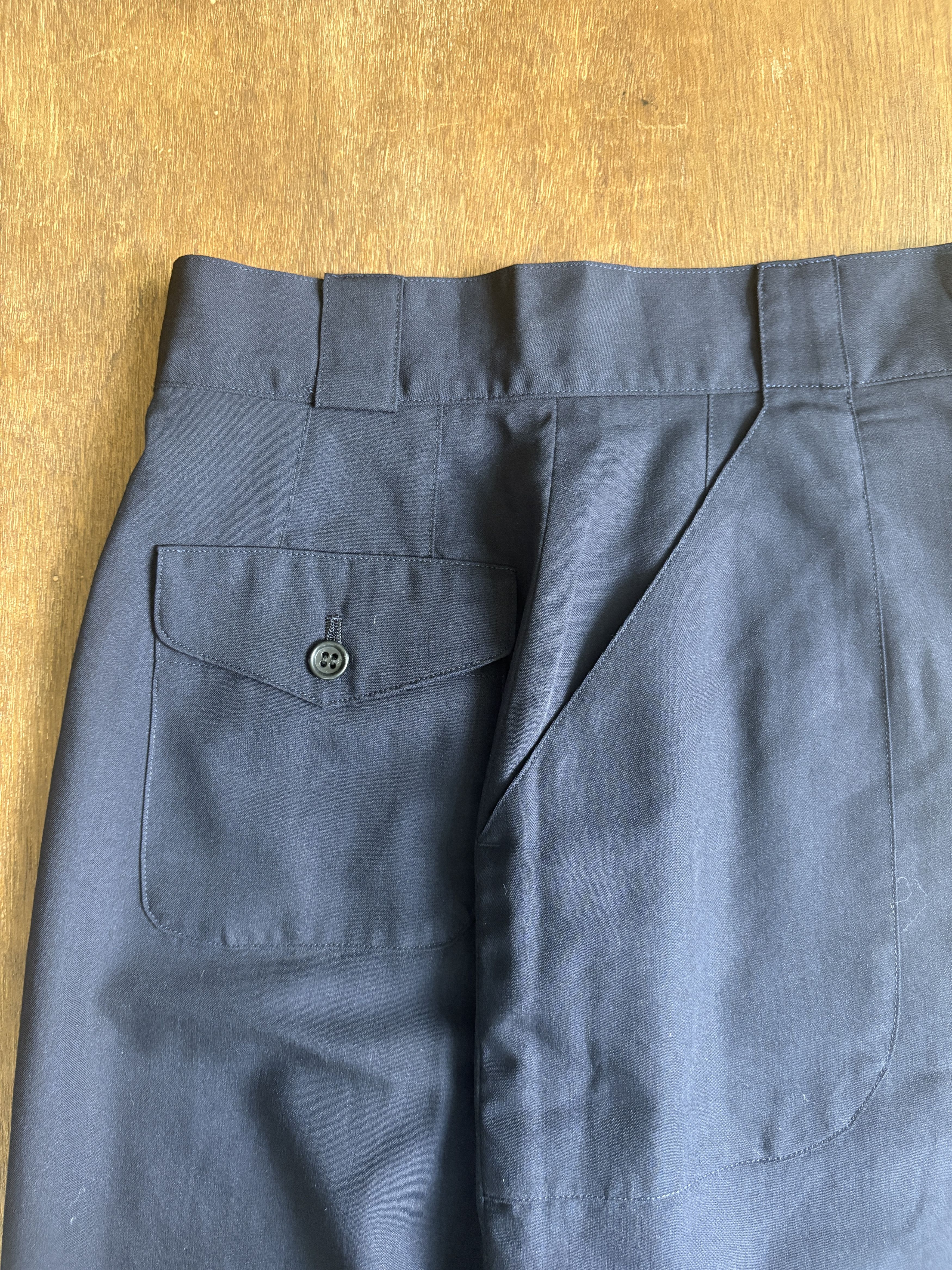 Y's Y's bis Yohji Yamamoto Double Pockets Mini Skirt Size 22" - 6 Thumbnail