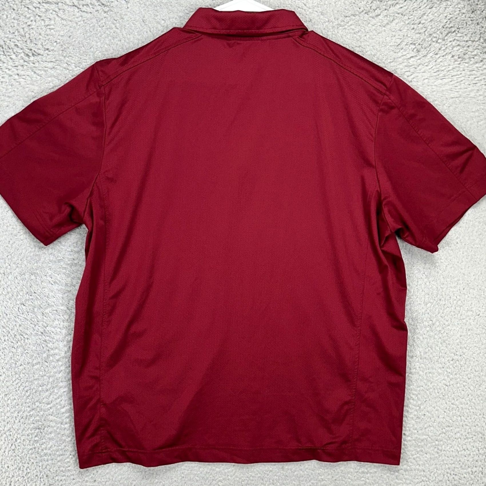 Cutter & Buck Florida State Seminoles Mens Polo Shirt XL Maroon Short Sleeve Rugby Cutter Buck Size US XL / EU 56 / 4 - 3 Thumbnail