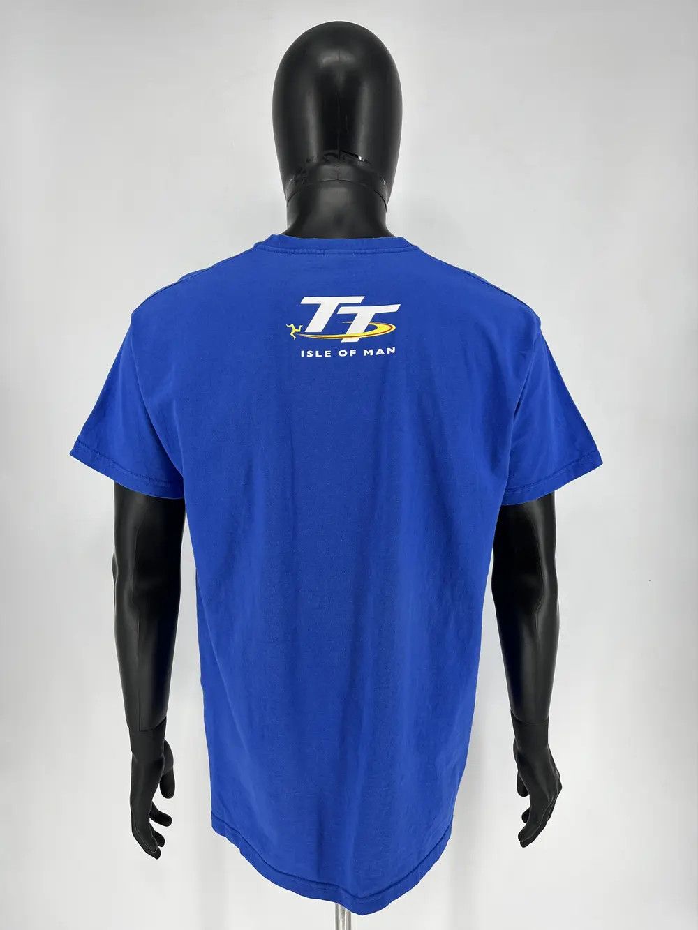 Vintage Vintage Y2K Isle of Man TT Moto Racing Tee Racer Honda Moto Size US XL / EU 56 / 4 - 15 Thumbnail