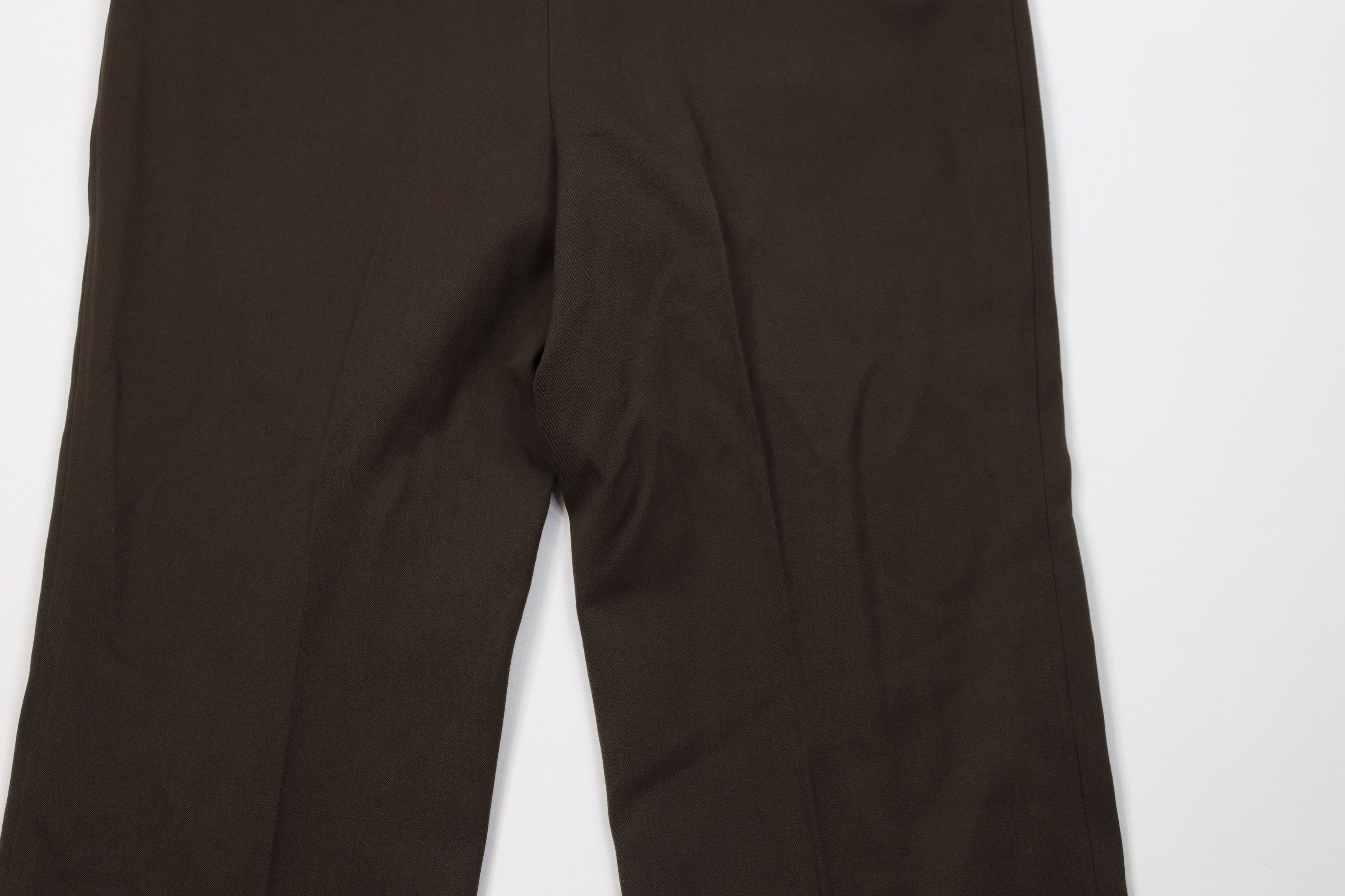 Vintage Vintage 60s 70s Streetwear Flared Wide Leg Chino Pants Brown Size US 32 / EU 48 - 11 Thumbnail