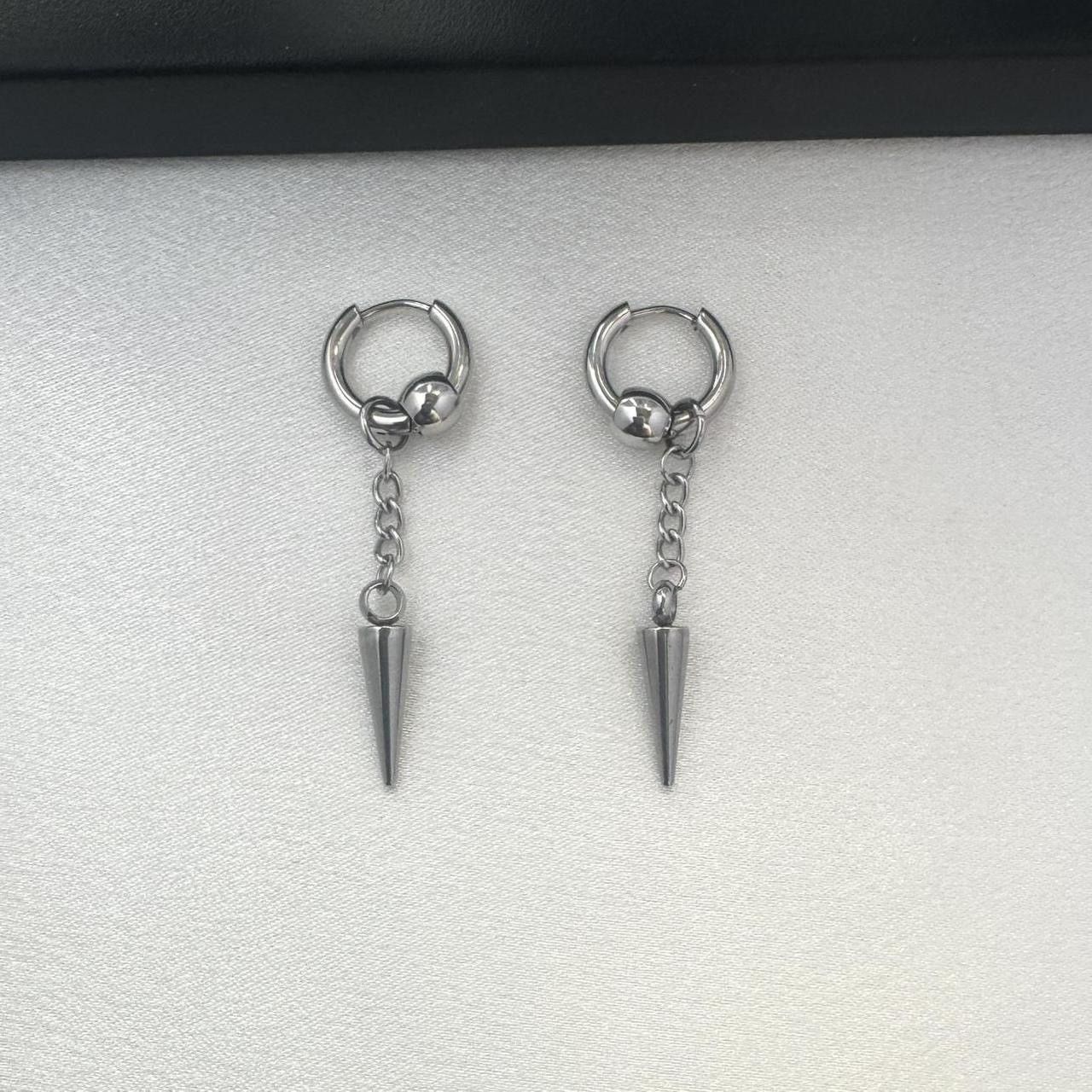 Other Triangle Cone Dangle Drop Earrings for Men Women Unisex Size ONE SIZE - 4 Thumbnail