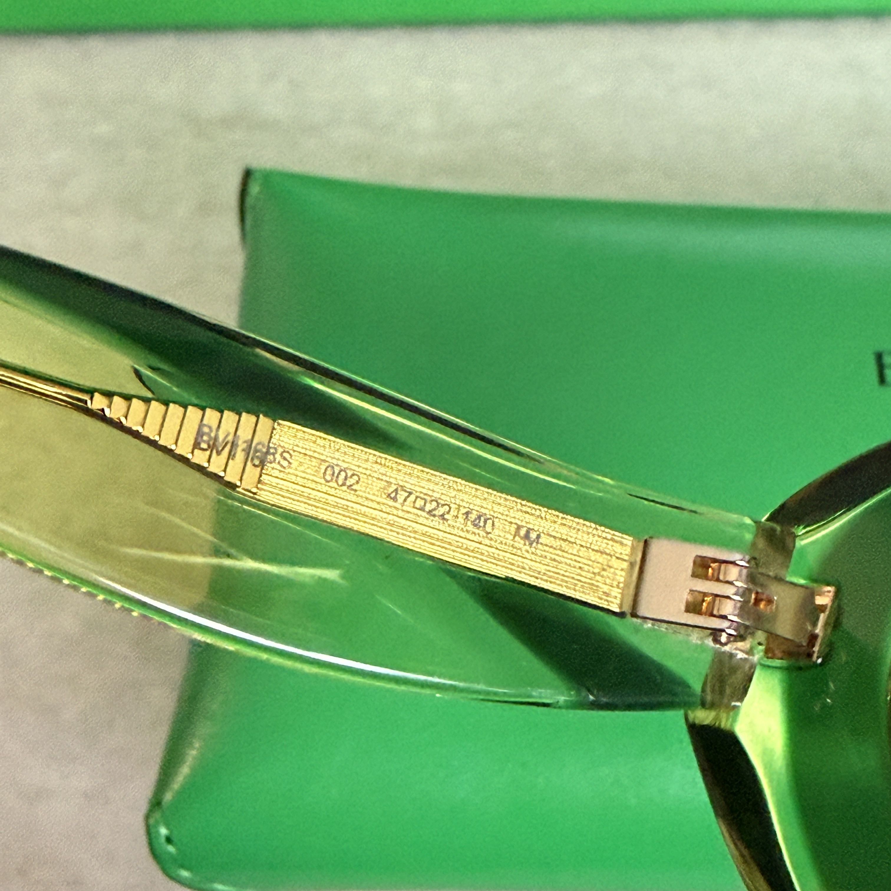 Bottega Veneta BOTTEGA VENETA Women's Green Cat Eye Sunglasses 703244 Size ONE SIZE - 10 Thumbnail