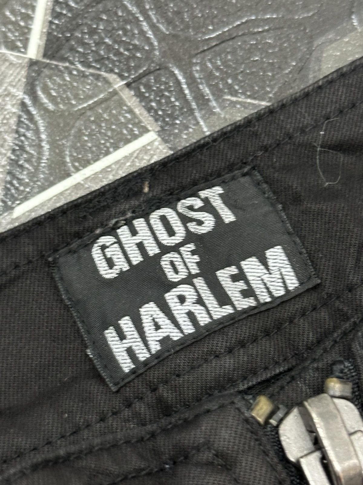 Japanese Brand Ghost Of Harlem Skull Studed Double Zipper Gothic Short Pant Size 26" / US 2 / IT 38 - 6 Thumbnail