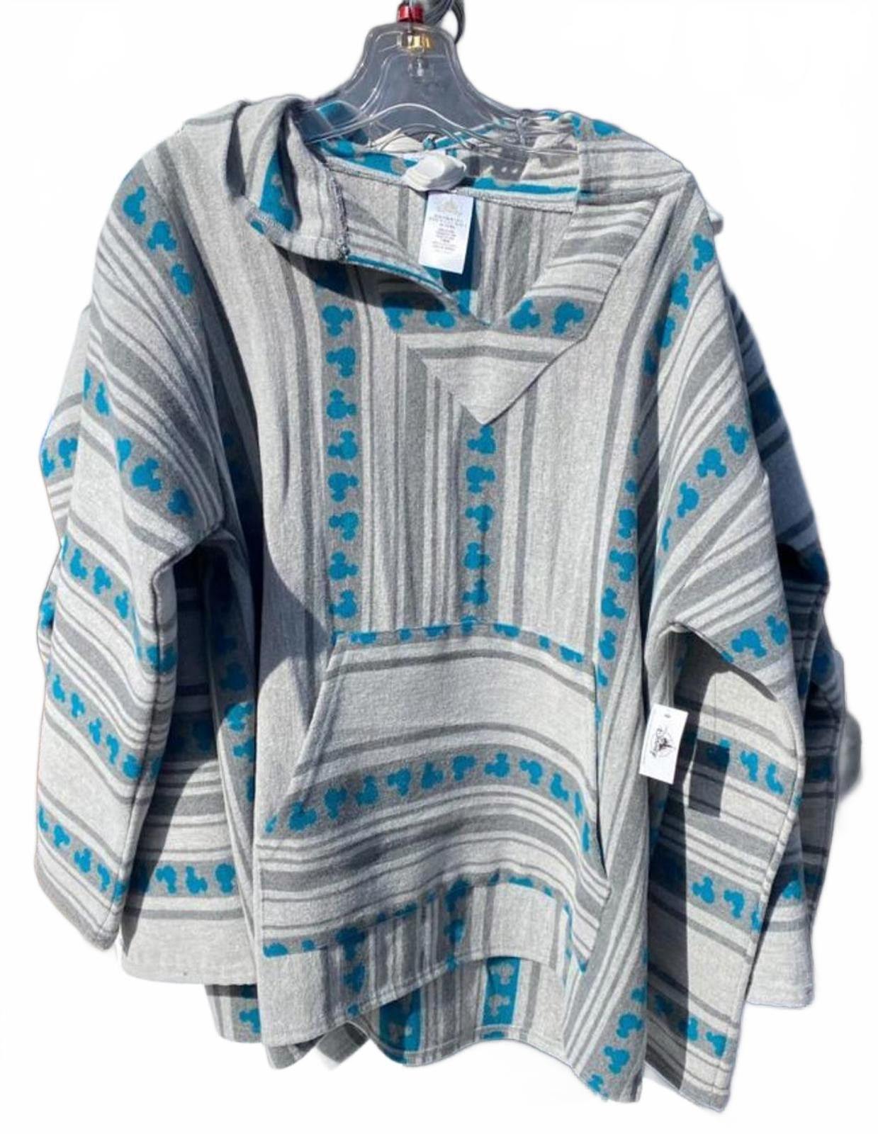 Disney Disney Mickey Baja-Style Pullover Poncho - NWT (New) Size ONE SIZE - 2 Thumbnail