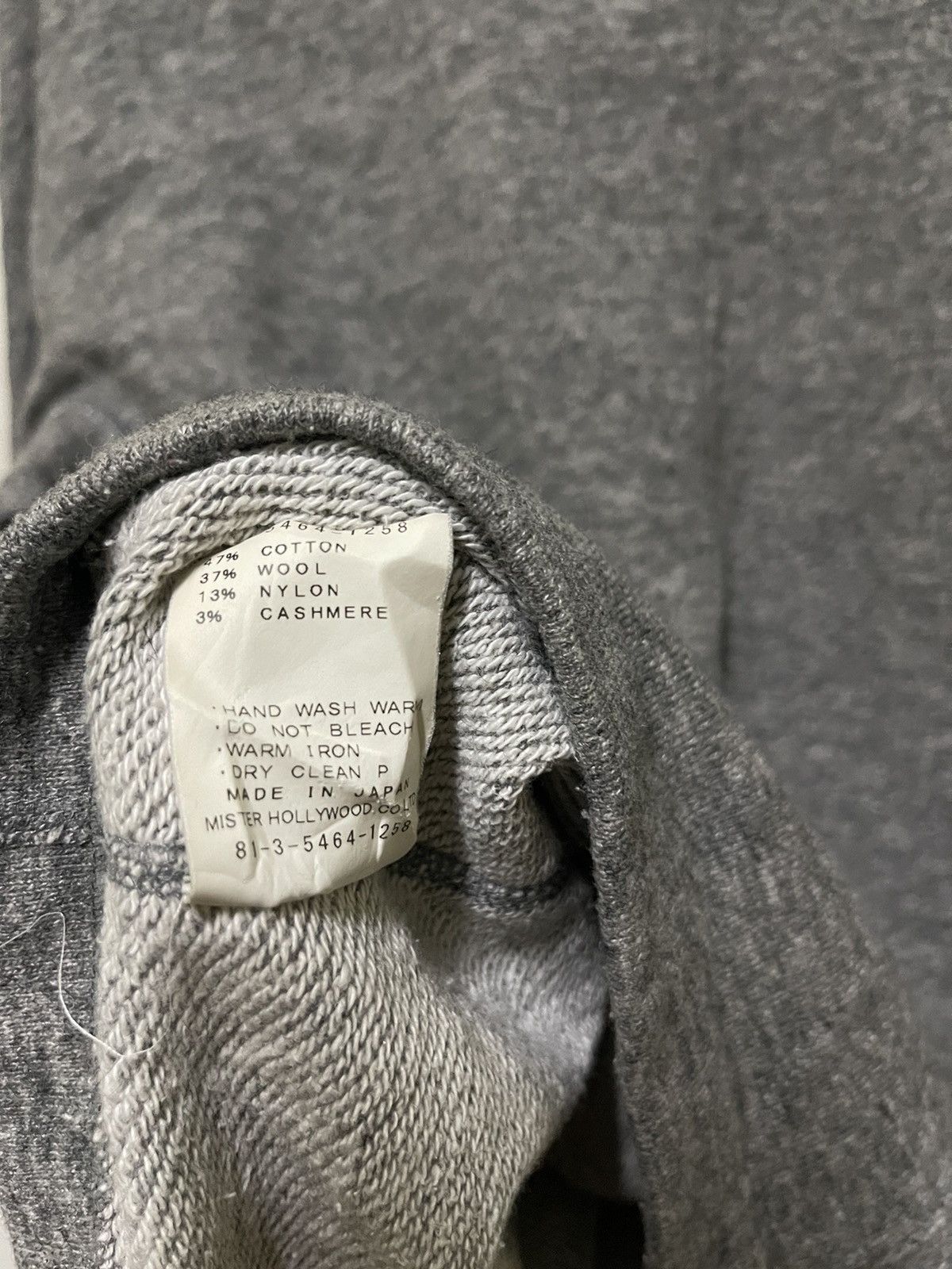 Japanese Brand N.Hoolywood Long Sleeve V Neck Size US M / EU 48-50 / 2 - 13 Thumbnail