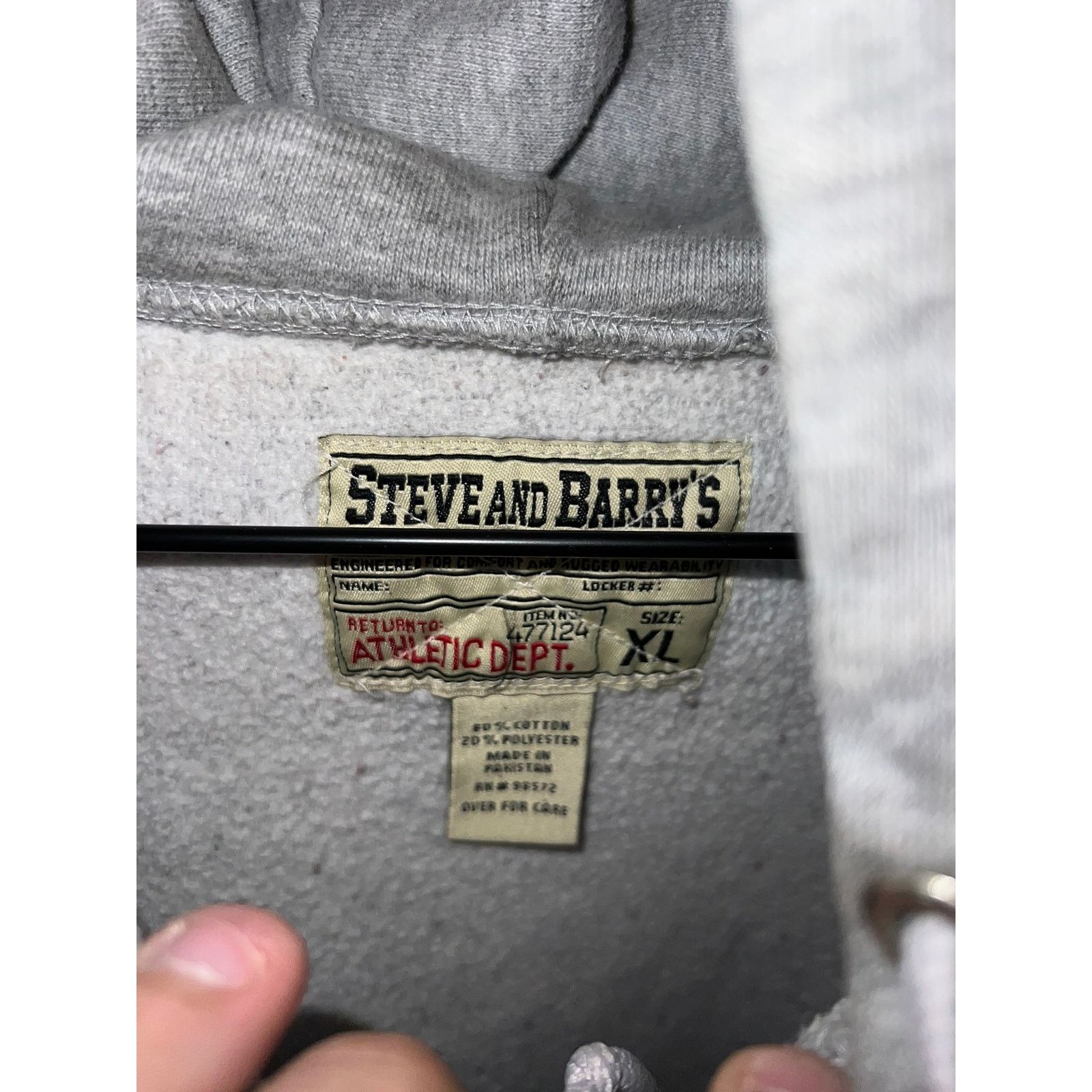 Steve And Barrys Vintage Michigan State Hoodie College University Weave XL Size US XL / EU 56 / 4 - 8 Thumbnail