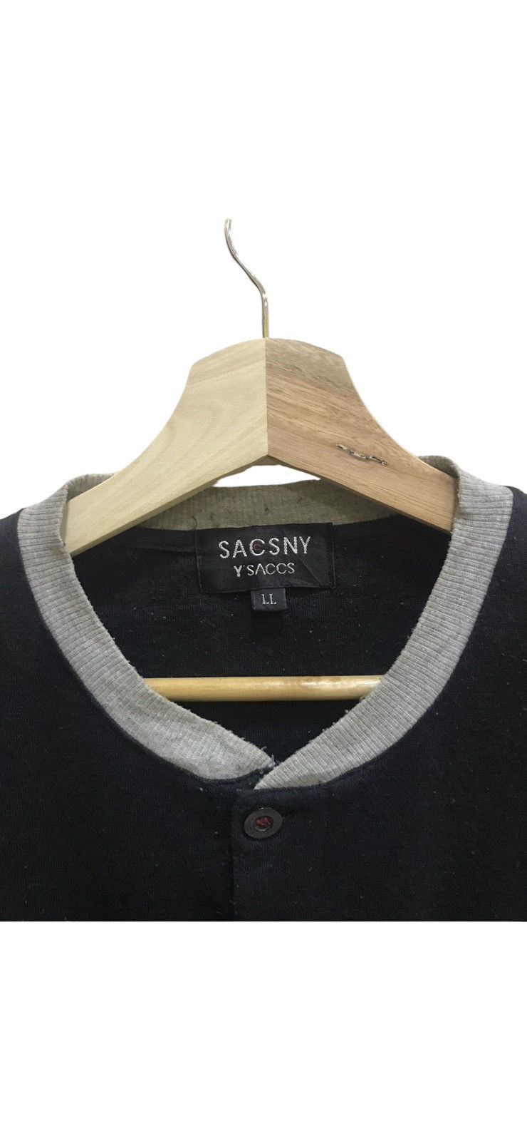Yohji Yamamoto 🔥SALE🔥 VINTAGE SACSNY Y'SACCS BY YOHJI YAMAMOTO SWEATSHIRT Size US XL / EU 56 / 4 - 3 Thumbnail