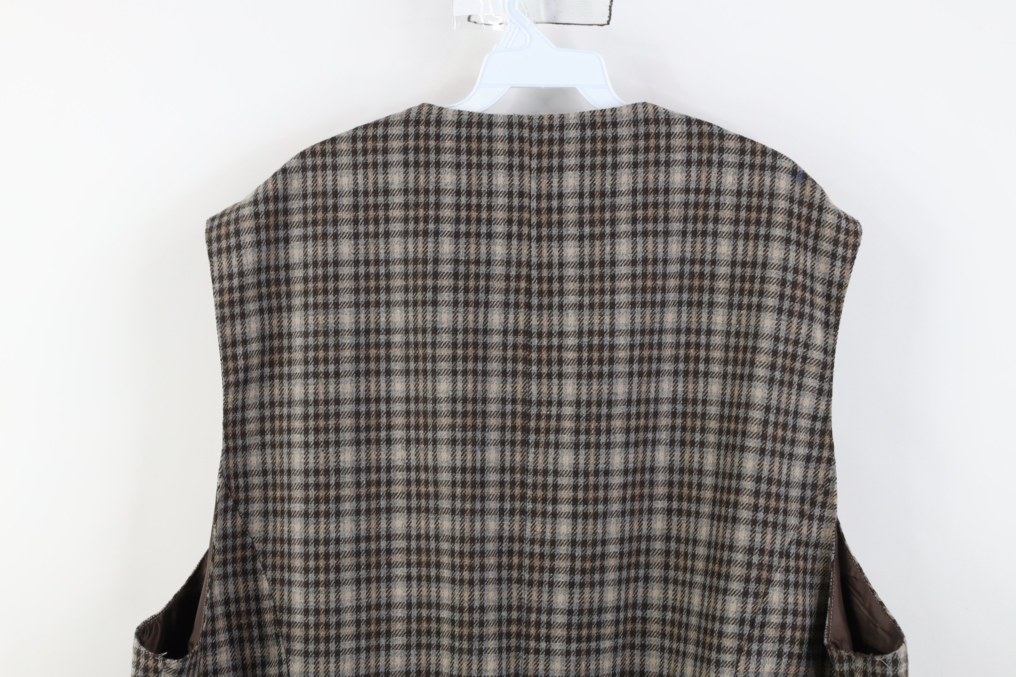 Vintage Deadstock Vintage Y2K Streetwear Back Suit Vest Jacket Size US XXL / EU 58 / 5 - 14 Thumbnail