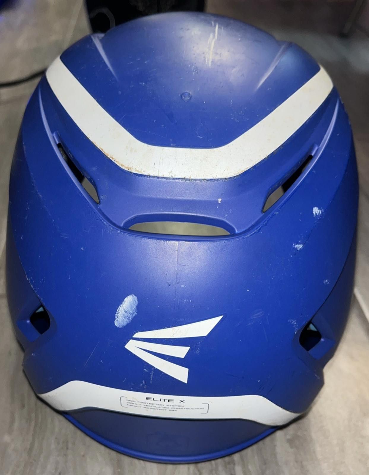 Eaton Easton Elite X Baseball Softball Helmet Blue S 7 1/8-7 1/2 Size ONE SIZE - 3 Thumbnail