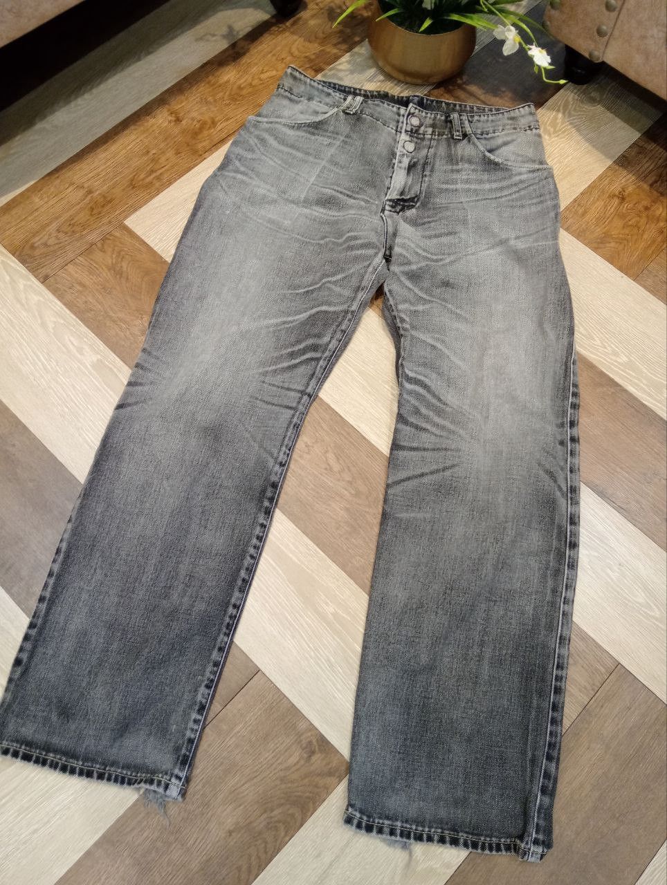 Levi's LEVI'S ENGINEERED DISTRESSED JEANS - SIZE 34 BLACK Size US 34 / EU 50 - 5 Thumbnail