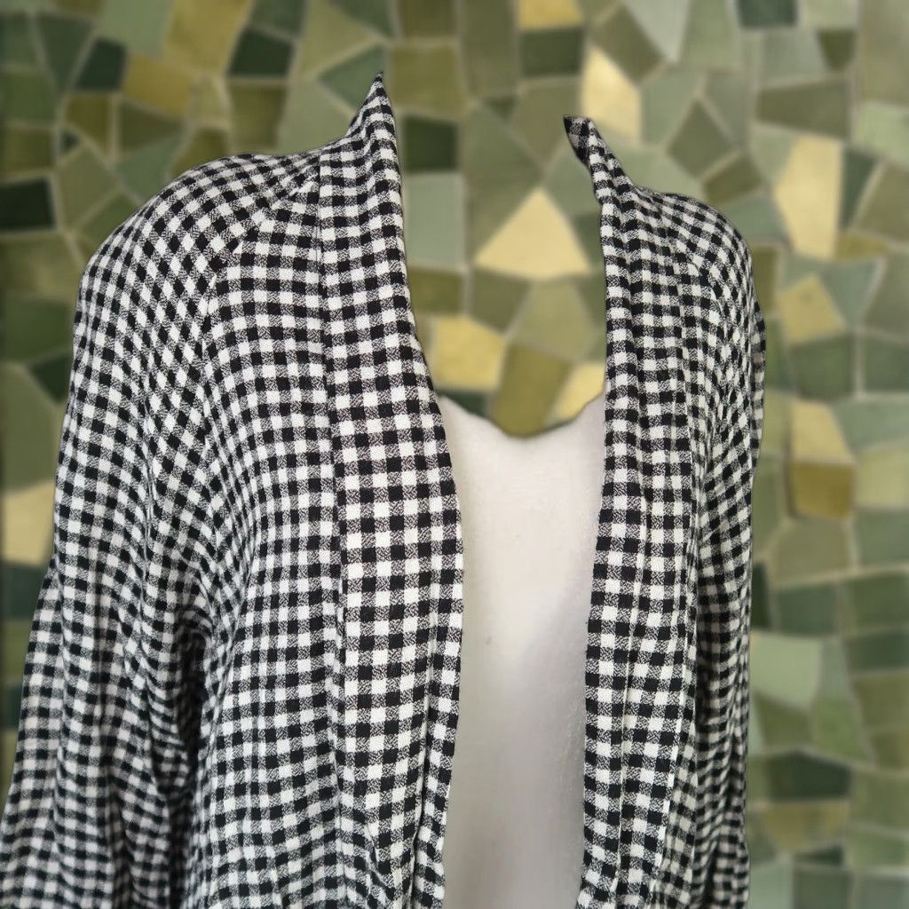 Vintage VINTAGE Rampage Blazer Jacket Check Gingham Swing Cotton 9 Women Mens Womens 90s 80s Casual Workwear Size M / US 6-8 / IT 42-44 - 1 Thumbnail