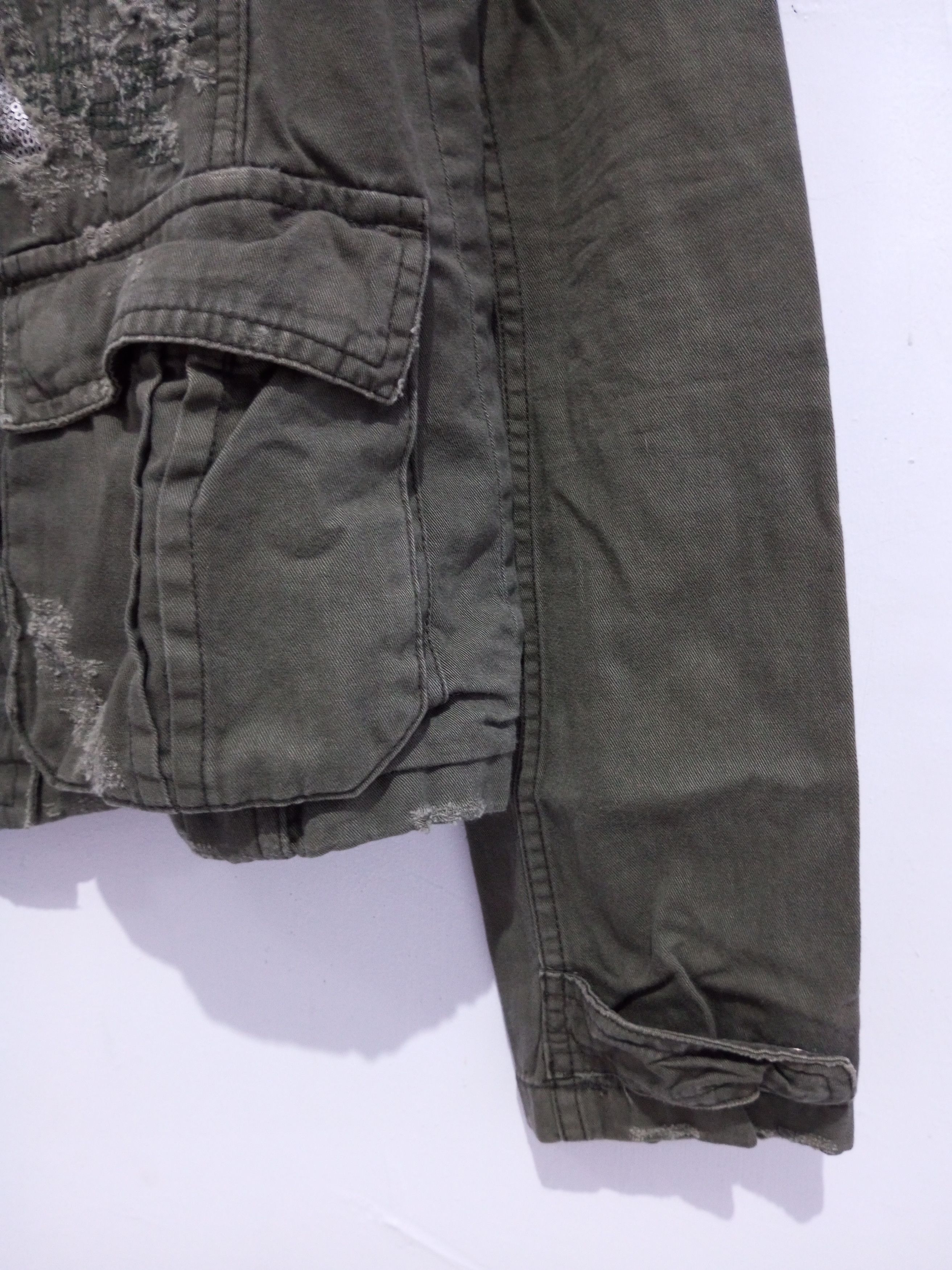 Other Japanese brand blue wash distressed jacket Size US S / EU 44-46 / 1 - 11 Thumbnail