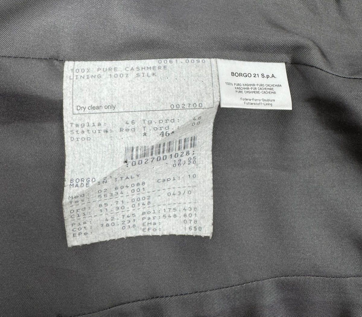 Giorgio Armani Giorgio Armani Pure Cashmere Ornament Blazer size 46 Size L / US 10 / IT 46 - 15 Thumbnail