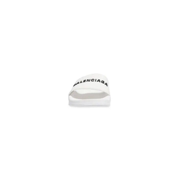 Balenciaga os11x0226 Pool Slide Sandals In White Size US 11 / EU 44 - 2 Thumbnail
