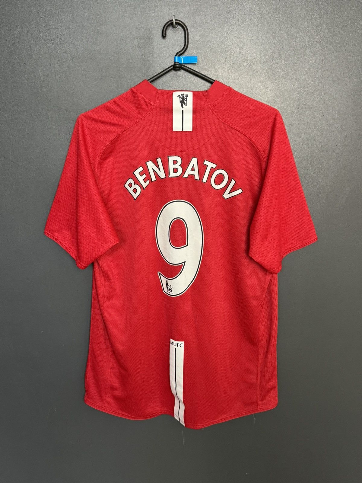 Nike Manchester United 07/09 Home Football Jersey T-Shirt Size US L / EU 52-54 / 3 - 1 Thumbnail