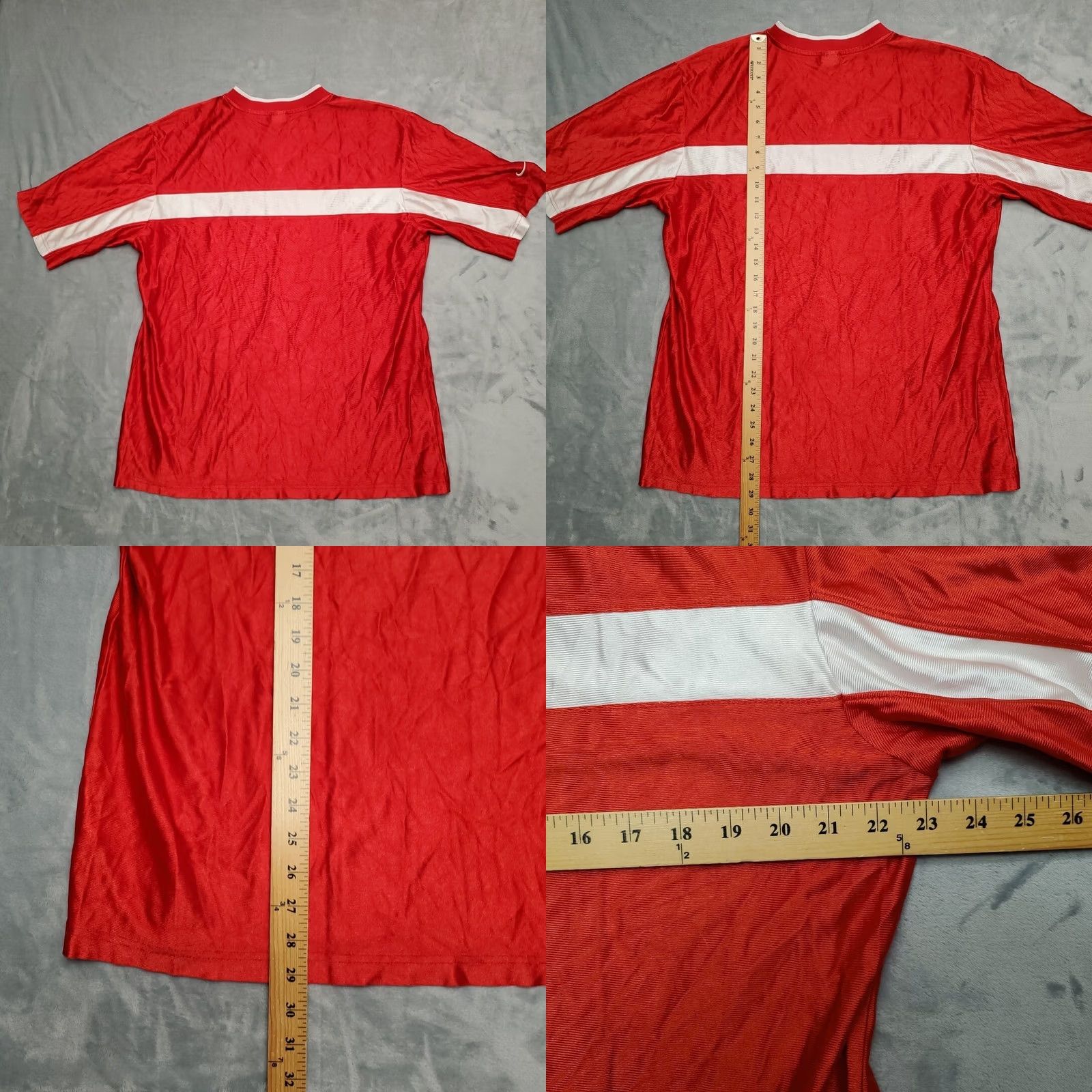 Nike VINTAGE Nike Team Jersey Womens L Red Knights Basketball V Neck Athletic Warm Up Size L / US 10 / IT 46 - 9 Thumbnail