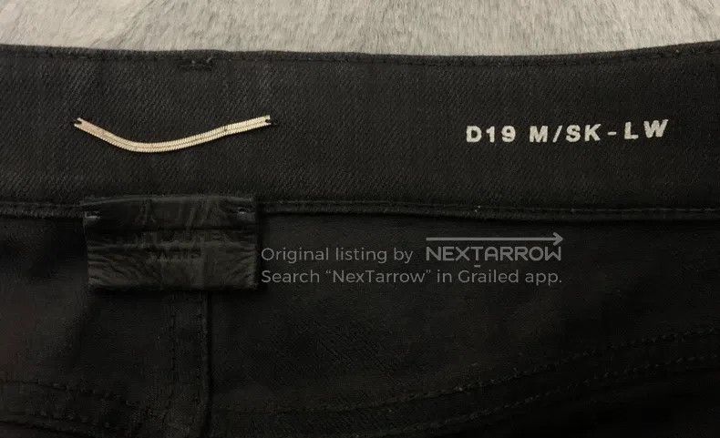 Saint Laurent Paris Saint Laurent Paris Black Basic Denim Pants Size US 33 - 3 Thumbnail