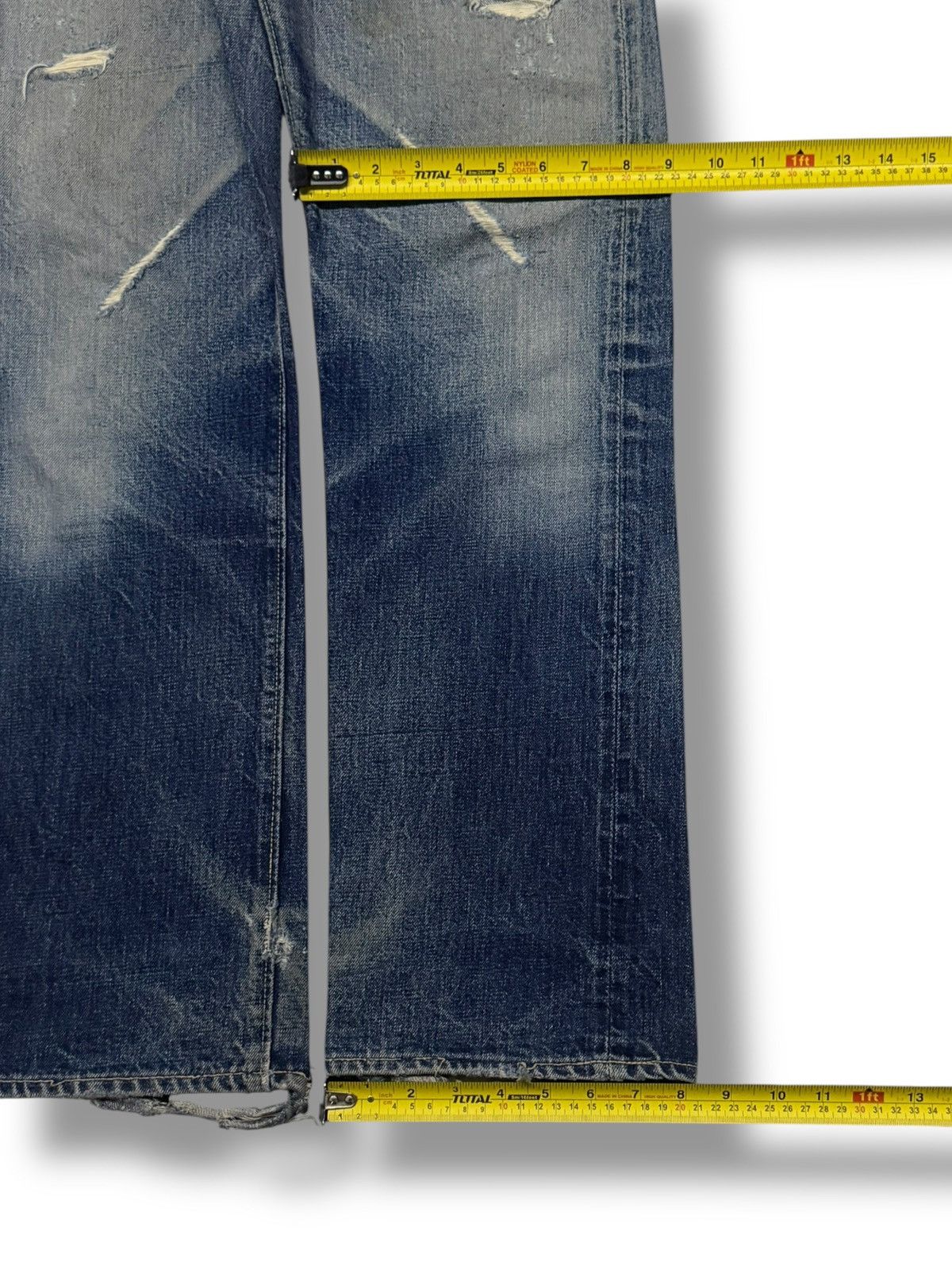 Denime Vintage 90s Denime Lot 66 Selvedge Denim Jeans Japan | W29 Size US 29 - 18 Thumbnail