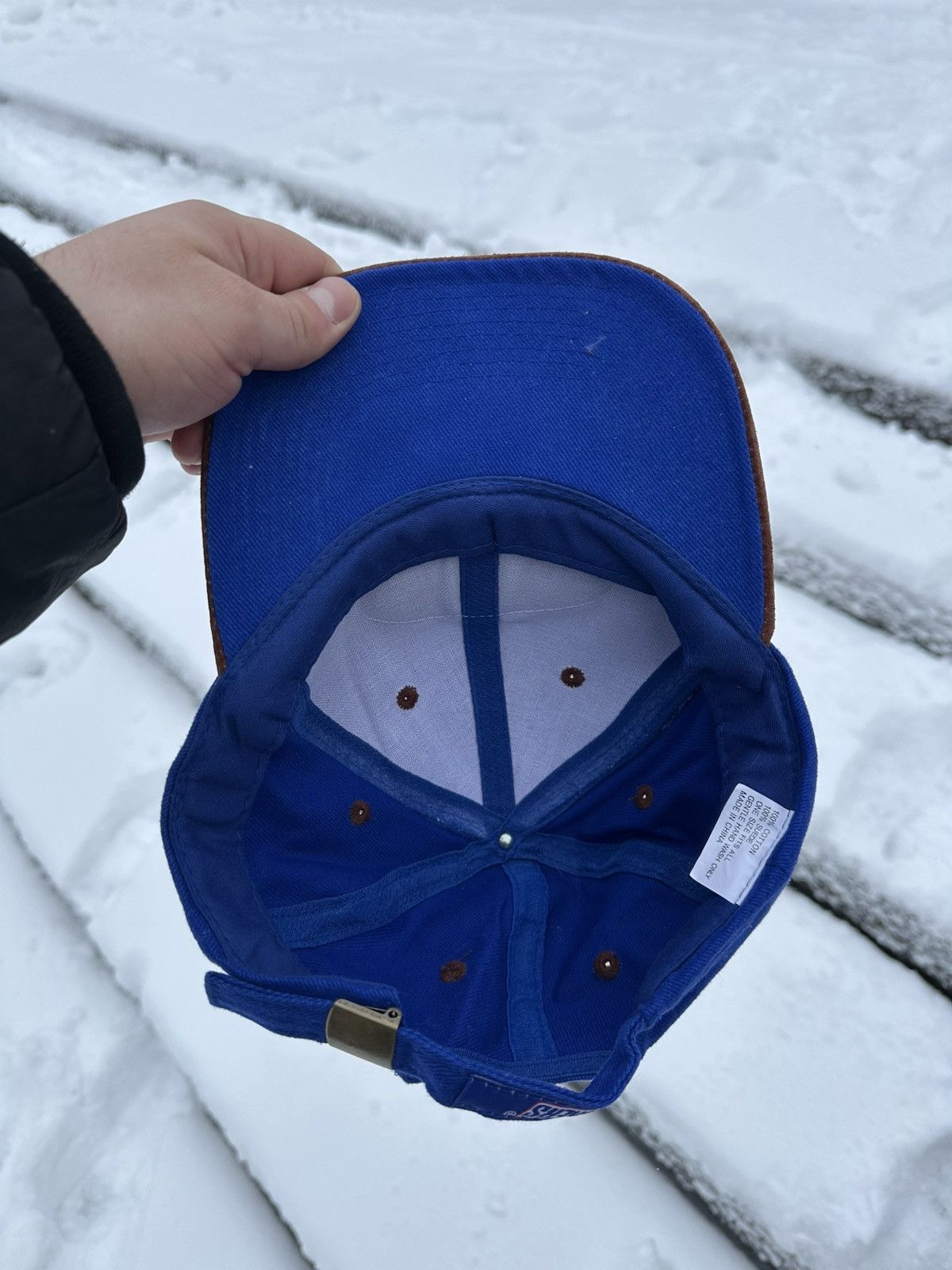Vintage Vintage SNICKERS Hat American style Hype Cap Y2K Size ONE SIZE - 5 Thumbnail