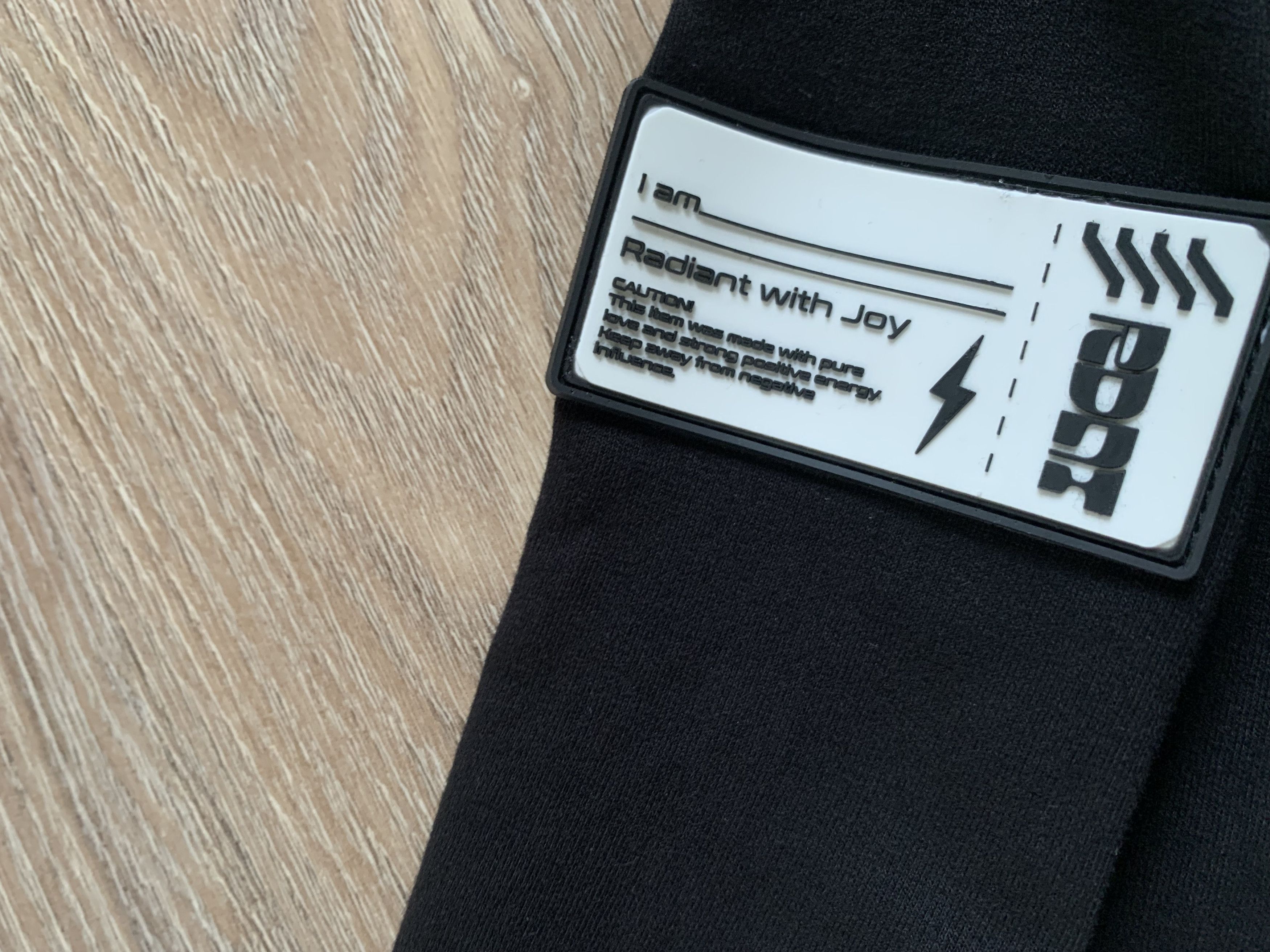 Other Radiant Oversized Black Cotton Printed T Shirt Size US XL / EU 56 / 4 - 8 Thumbnail