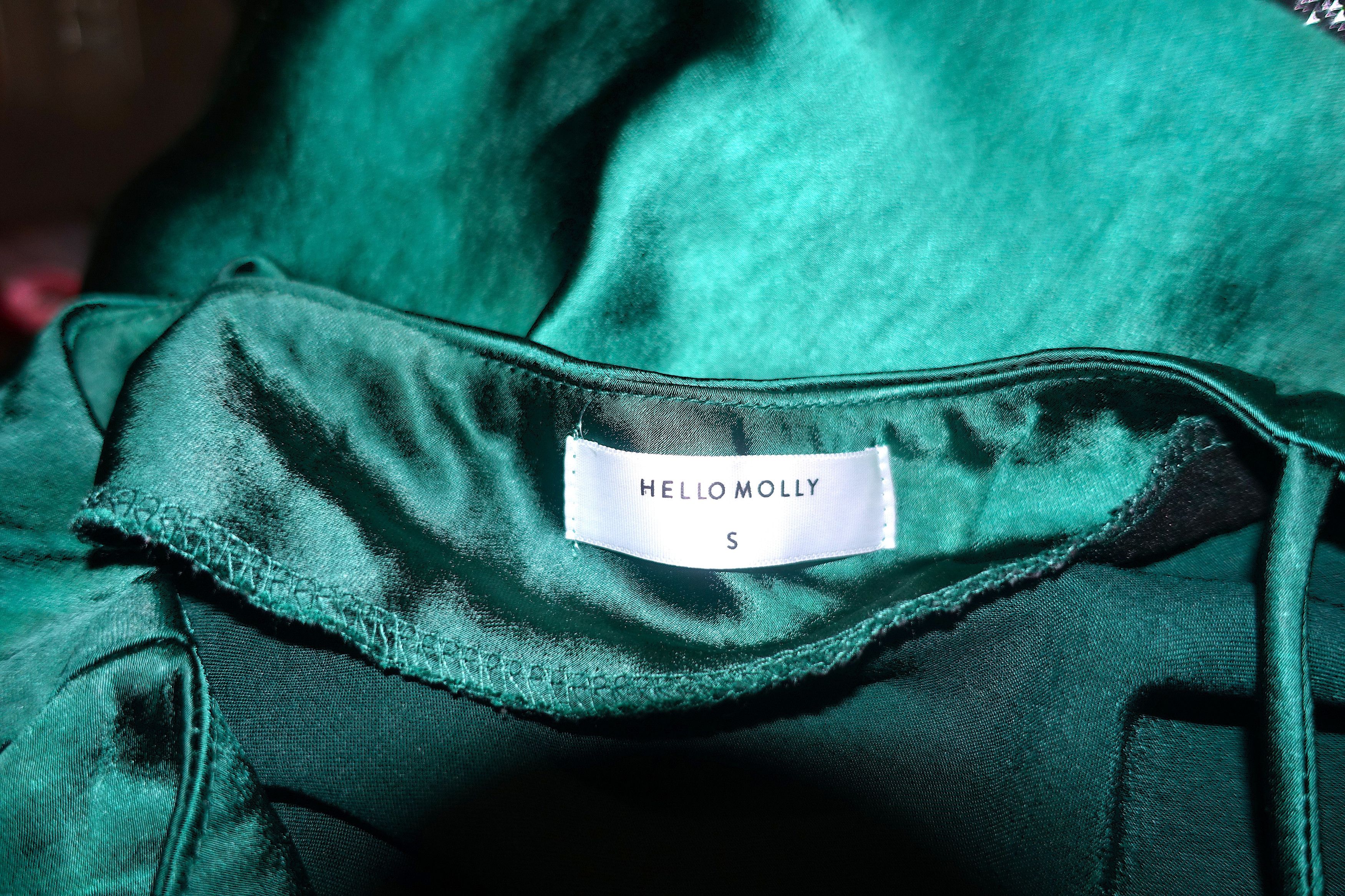 Other Hello Molly Green Satin Like Dress S Size S / US 4 / IT 40 - 7 Thumbnail