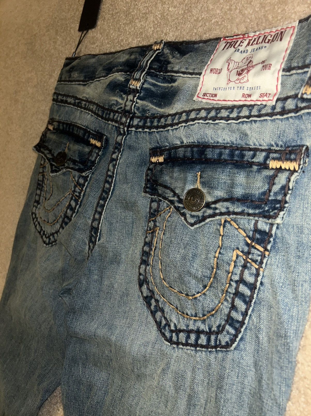 True Religion True Religion- Ricky Straight leg Size US 34 / EU 50 - 4 Thumbnail