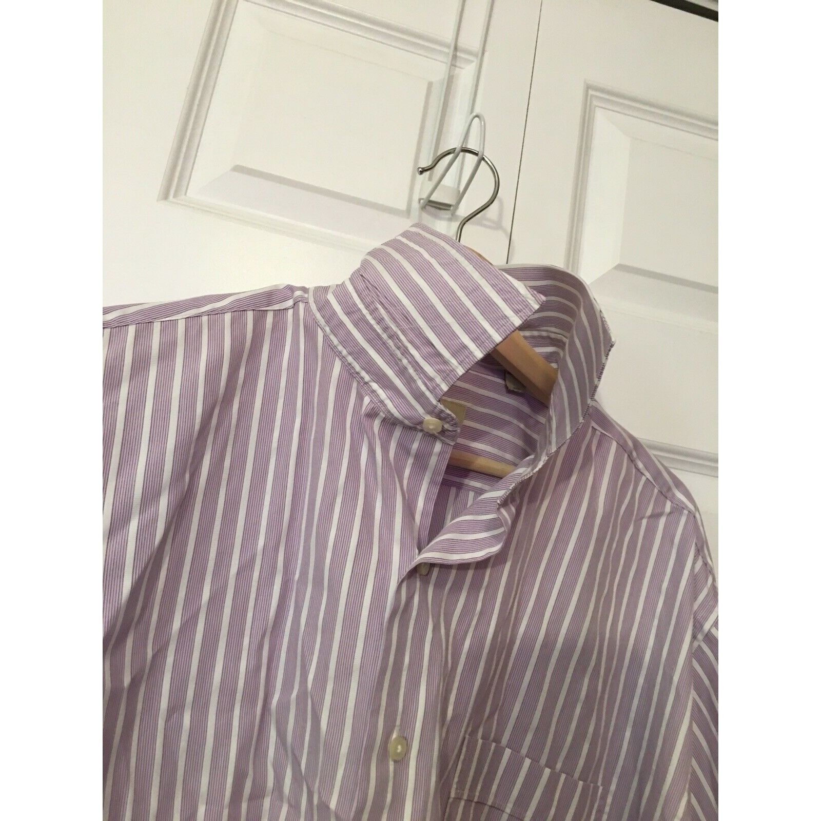 Tommy Bahama Tommy Bahama Button Front Shirt Men Sz 17 1/2 36/37 Lavender Size US XL / EU 56 / 4 - 2 Thumbnail