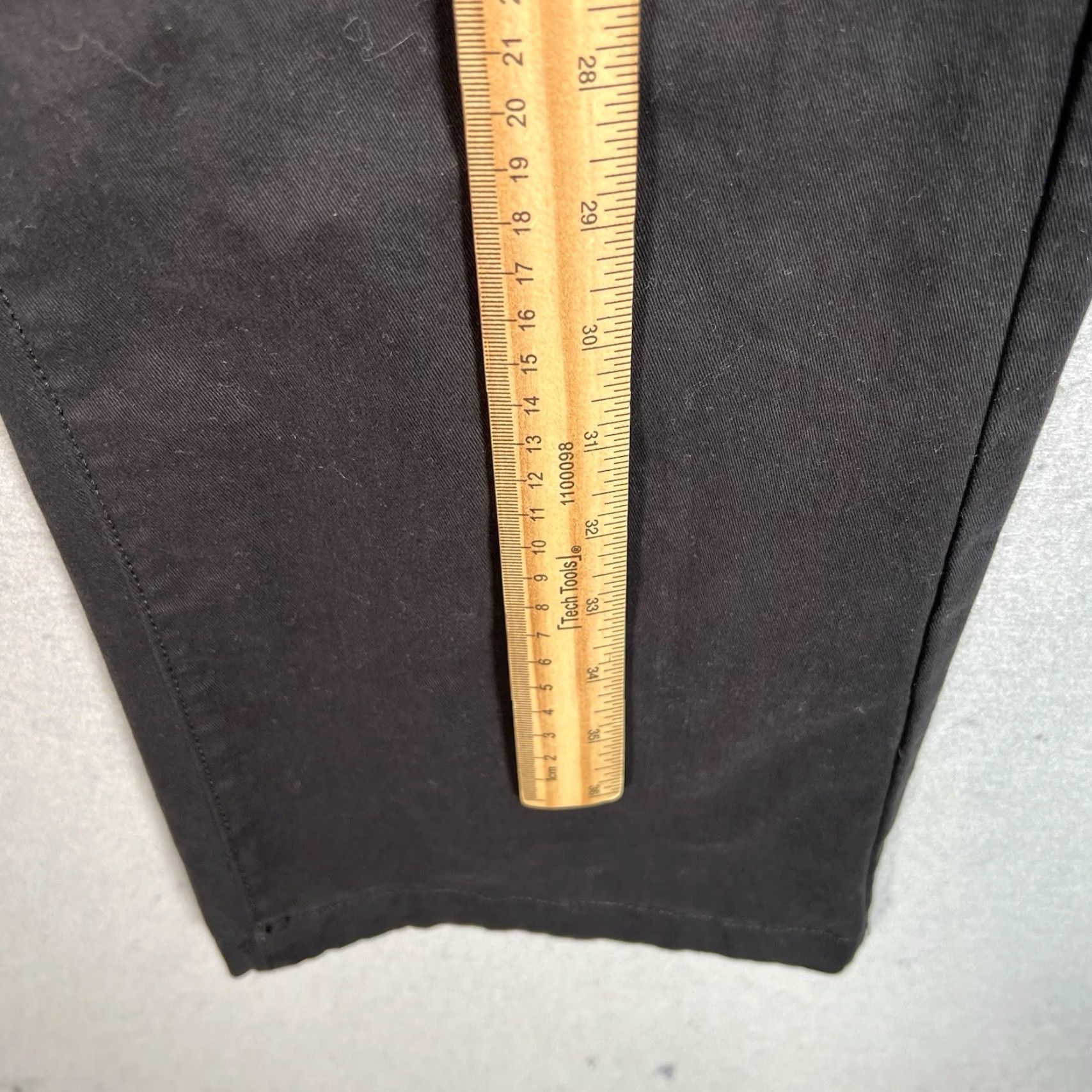 Mango Mango MNG High Waist Straight Leg Pants Womens Size 2 Black Mens Brand Mango Size 2 Regular Pants Chino Straight Jeans? Size 26" / US 2 / IT 38 - 4 Thumbnail