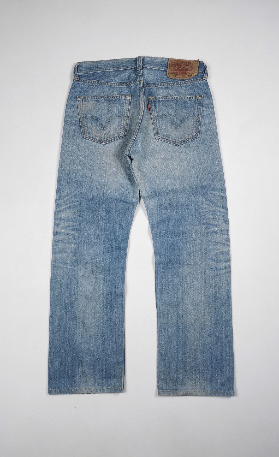 Levi's Vintage Levis 501 Distressed Denim Jeans Size US 32 / EU 48 - 5 Thumbnail